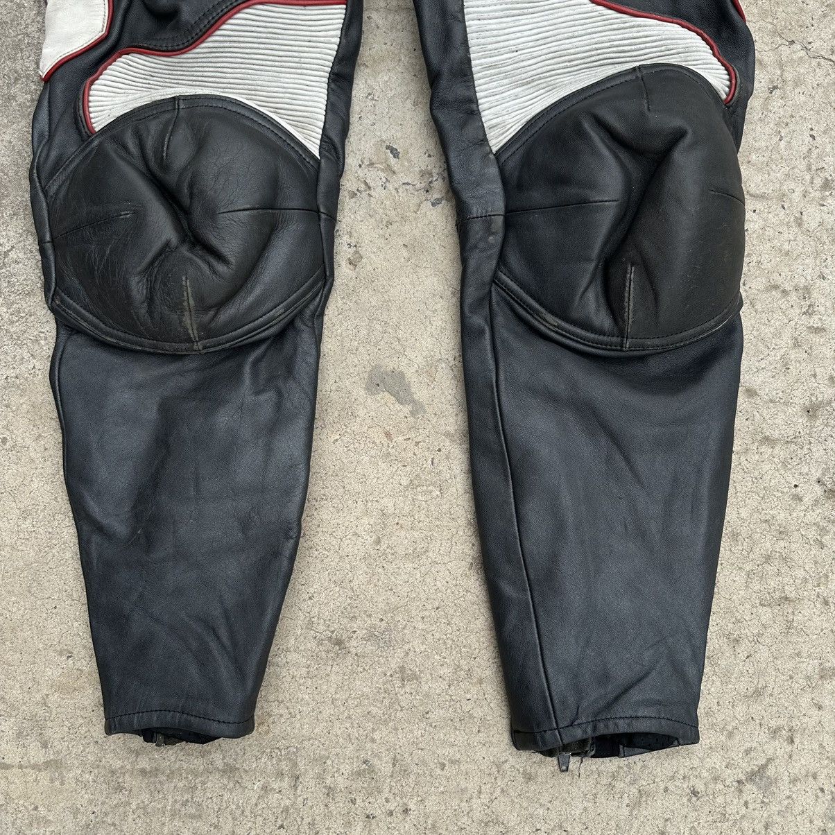 Vintage Vintage Moto Leather Pants IDCS ISS Size 54 Y2K 00s USA Size US 38 / EU 54 - 3 Thumbnail