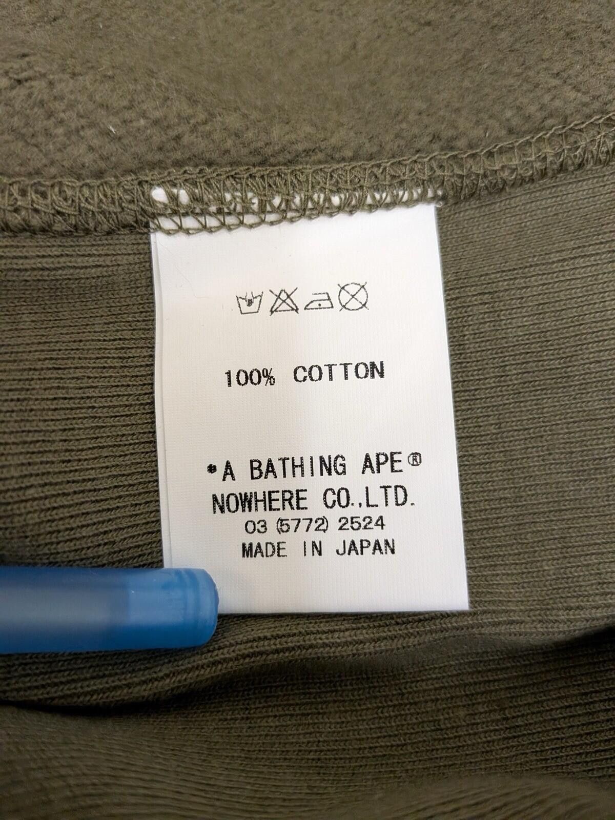 Bape A Bathing Ape Bape Kaws Full Zip Chomper Hoodie Olive Green Size US XL / EU 56 / 4 - 9 Thumbnail