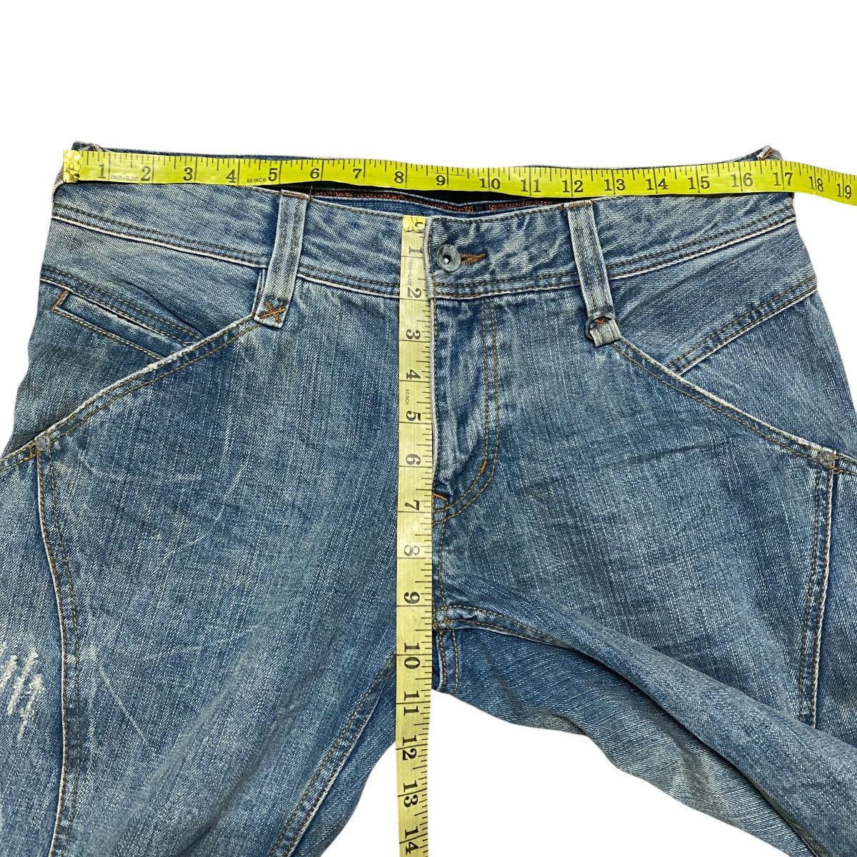 Nicole Club NCFM Denim Hybrid Flare Jeans Size US 34 / EU 50 - 17 Thumbnail