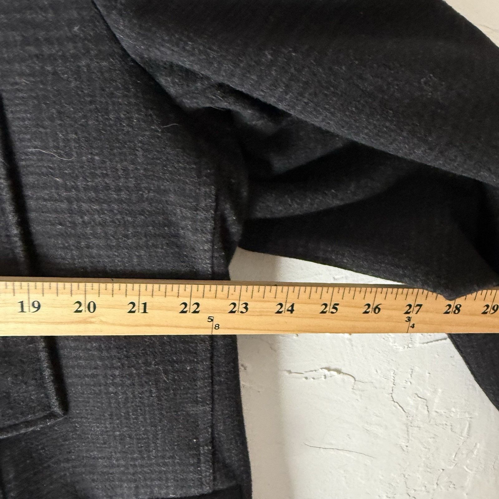Pronto Uomo Pronto Uomo Tall Black Wool Blend Academia Twee Trench Coat Size US L / EU 52-54 / 3 - 7 Thumbnail