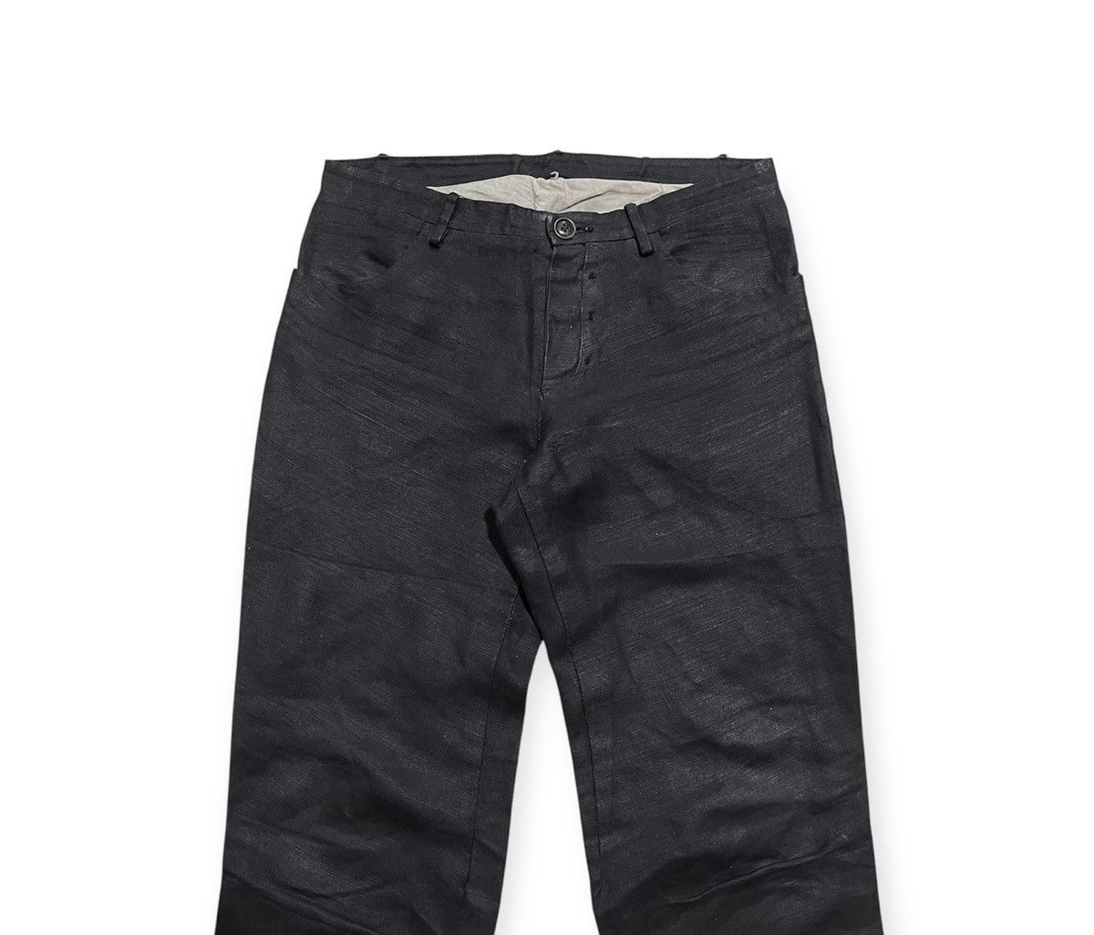 Label Under Construction Waxed Selvedge J Cut Pants Size US 32 / EU 48 - 4 Thumbnail