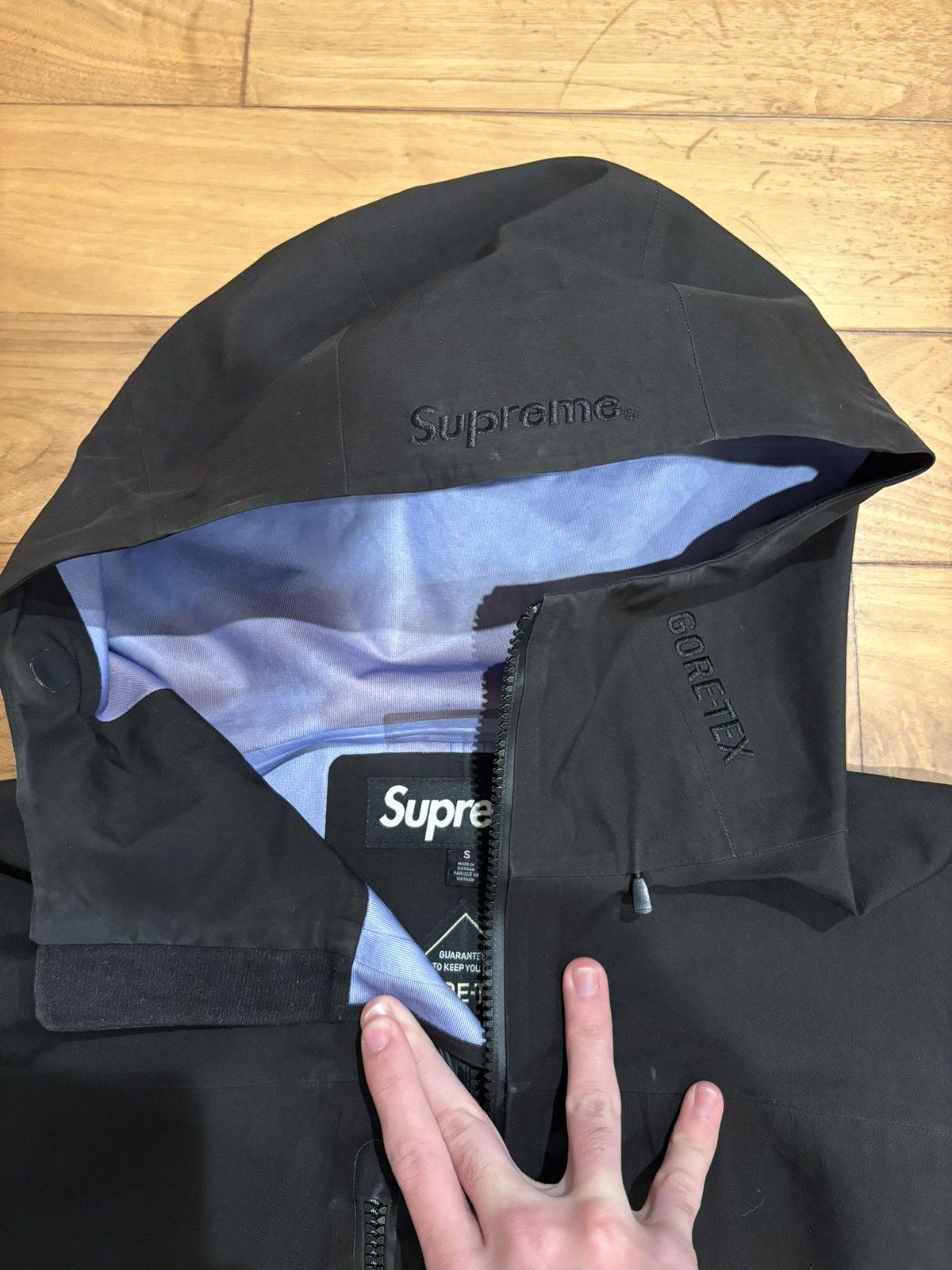 Supreme supreme black gore-tex jacket Size US S / EU 44-46 / 1 - 3 Thumbnail