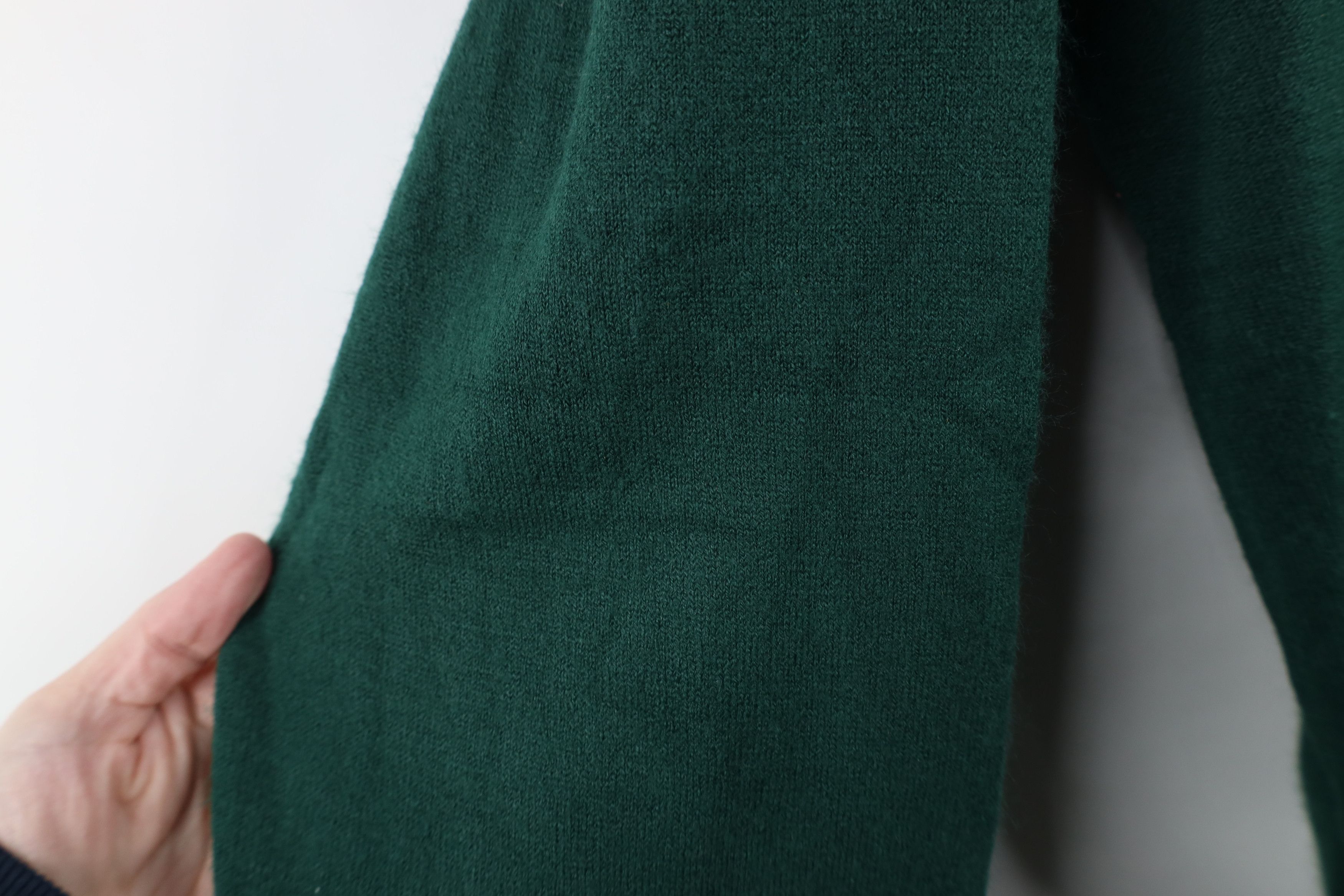 Vintage Vintage 70s Streetwear Turtleneck Sweater Hunter Green USA Size US XL / EU 56 / 4 - 6 Thumbnail