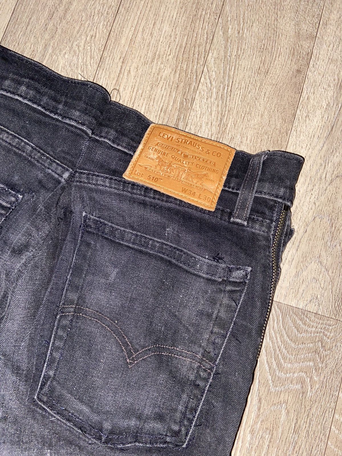 Levi's Levis Zipper Denim Size US 34 / EU 50 - 8 Thumbnail