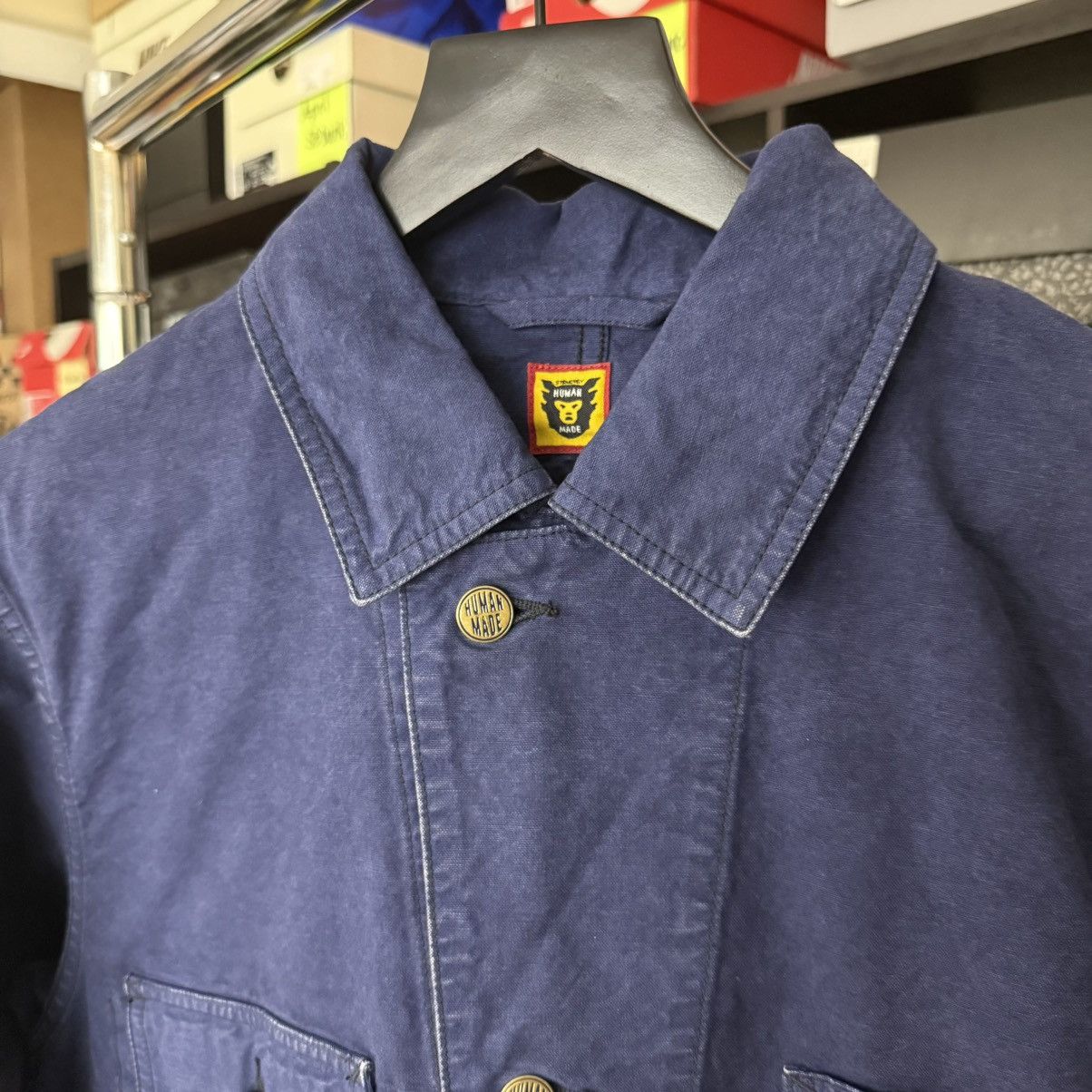 Human Made Human Made Garment Dyed Coverall Jacket Size US M / EU 48-50 / 2 - 2 Thumbnail