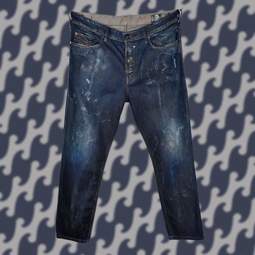 Diesel Diesel JIFER 084SW STRETCH Jeans Tapered Denim 5-Pocket W34 L32 Men Size US 34 / EU 50 - 1 Thumbnail