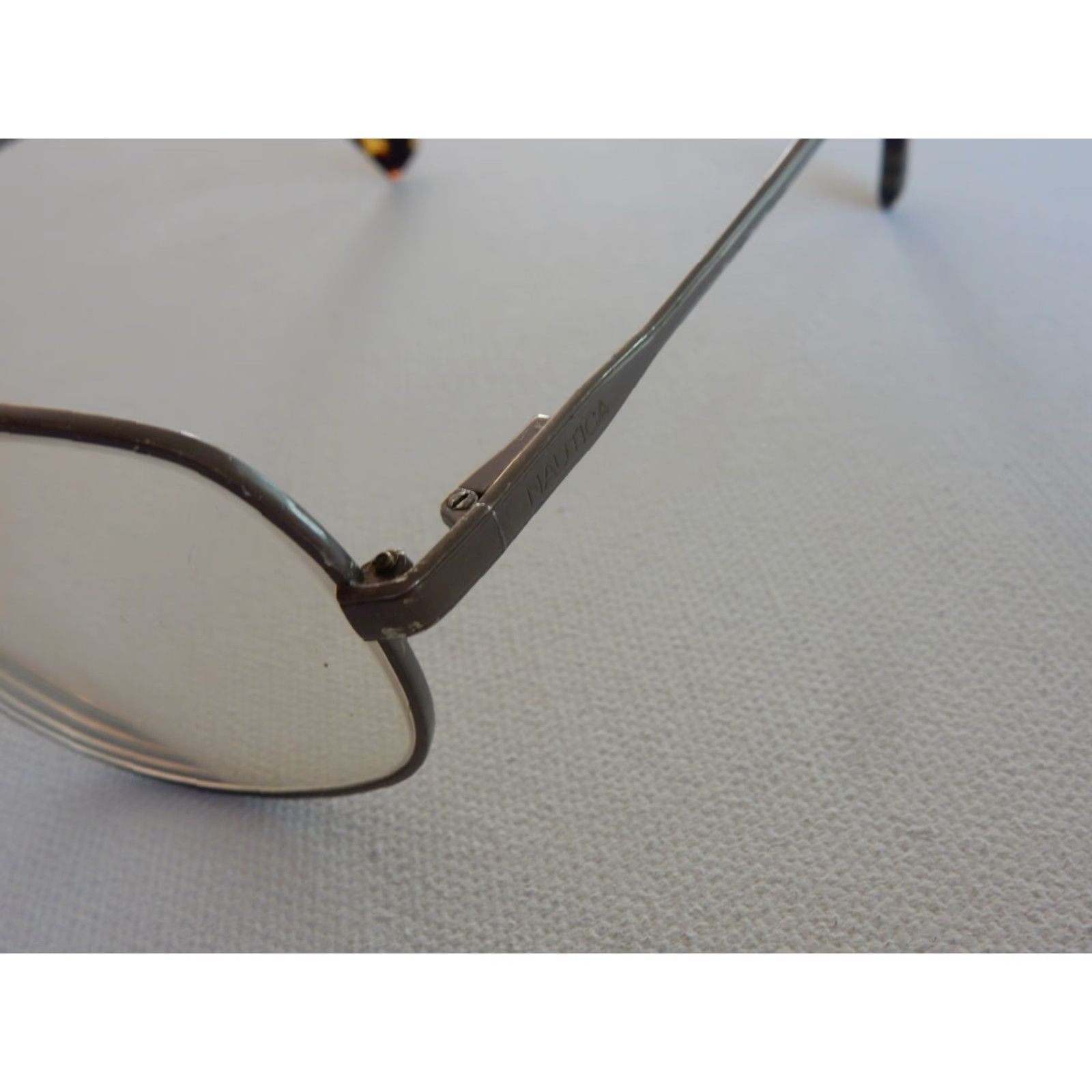 Nautica VINTAGE Nautica Sunglasses Frames Aviator Men Silver 61mm 14-135 N5112S 042 Size ONE SIZE - 5 Thumbnail