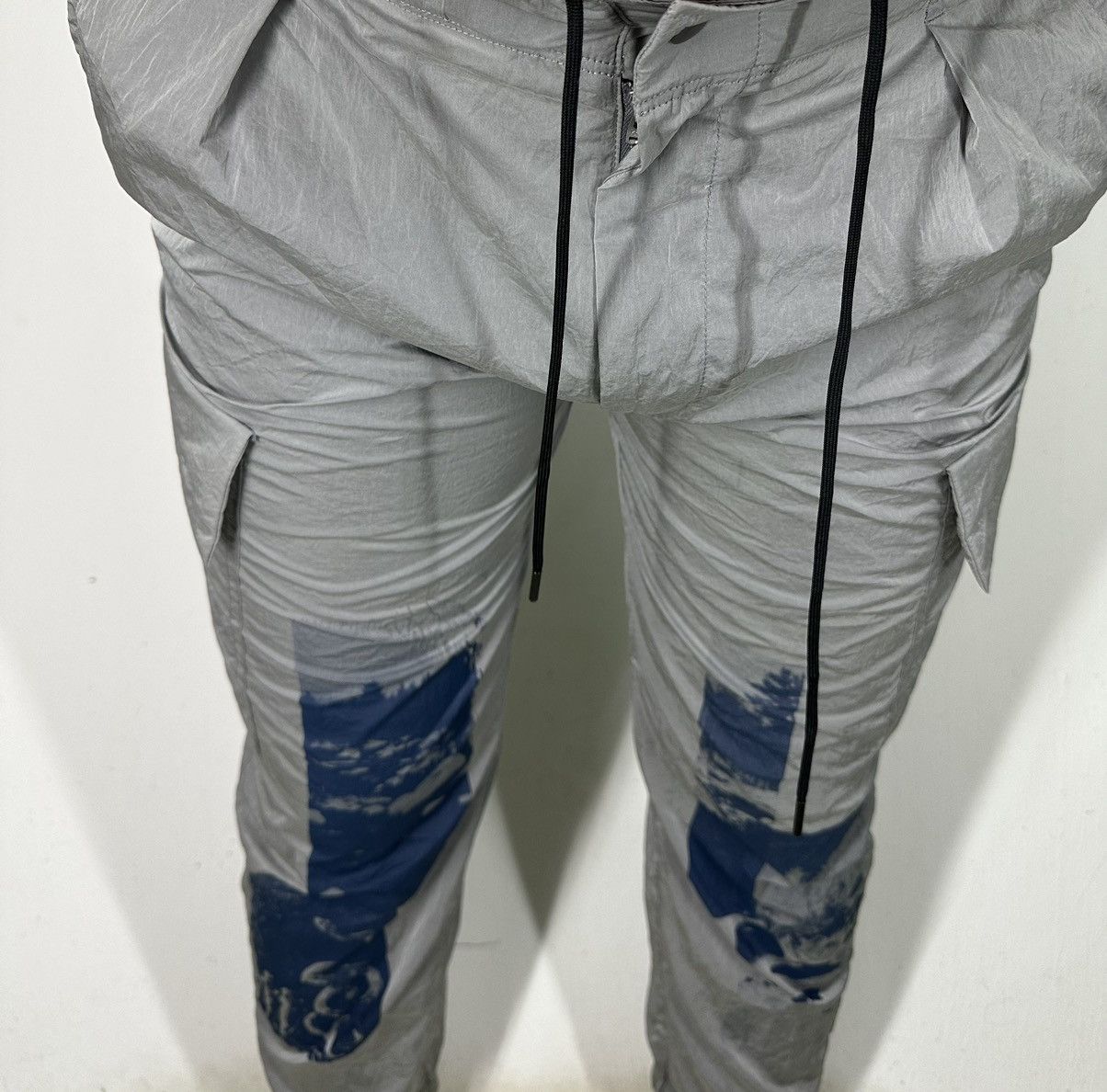 Takashi Murakami Vtg Estnation Amane Murakami Cargo Nylon Pant Size US 31 - 3 Thumbnail