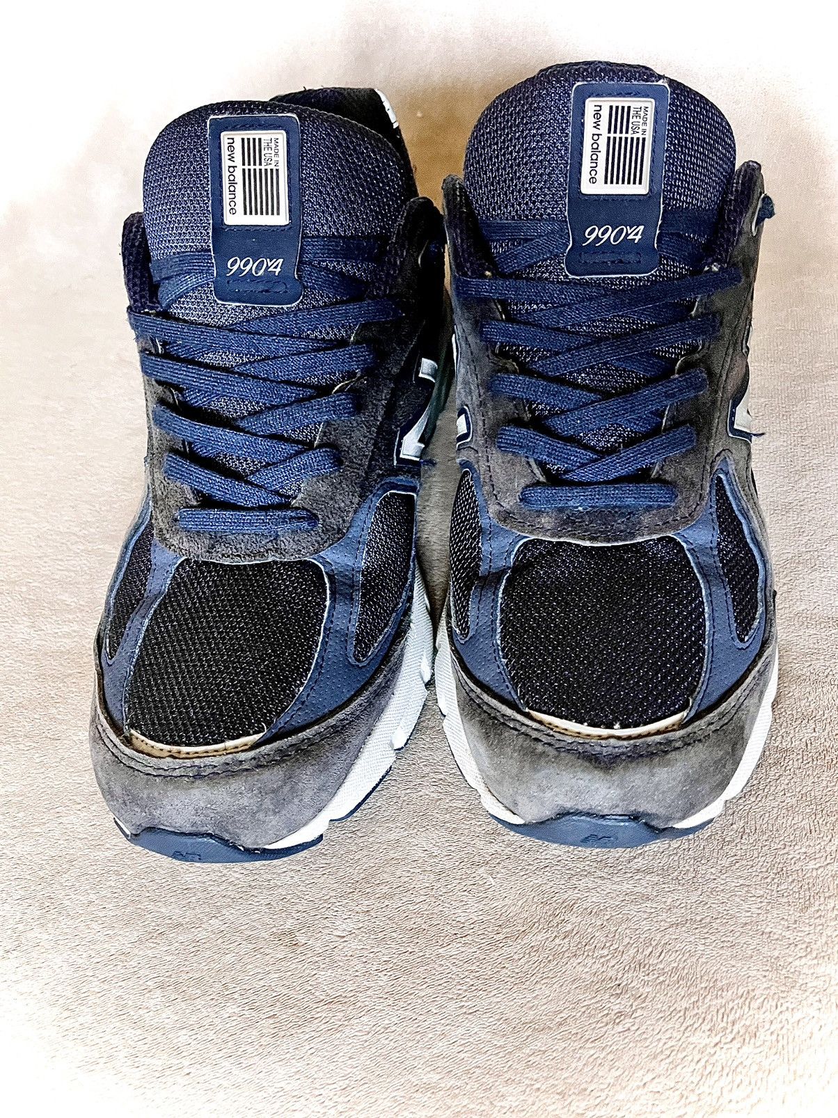 New Balance New Balance 990v4 - Navy / White (11M) Size US 11 / EU 44 - 2 Thumbnail