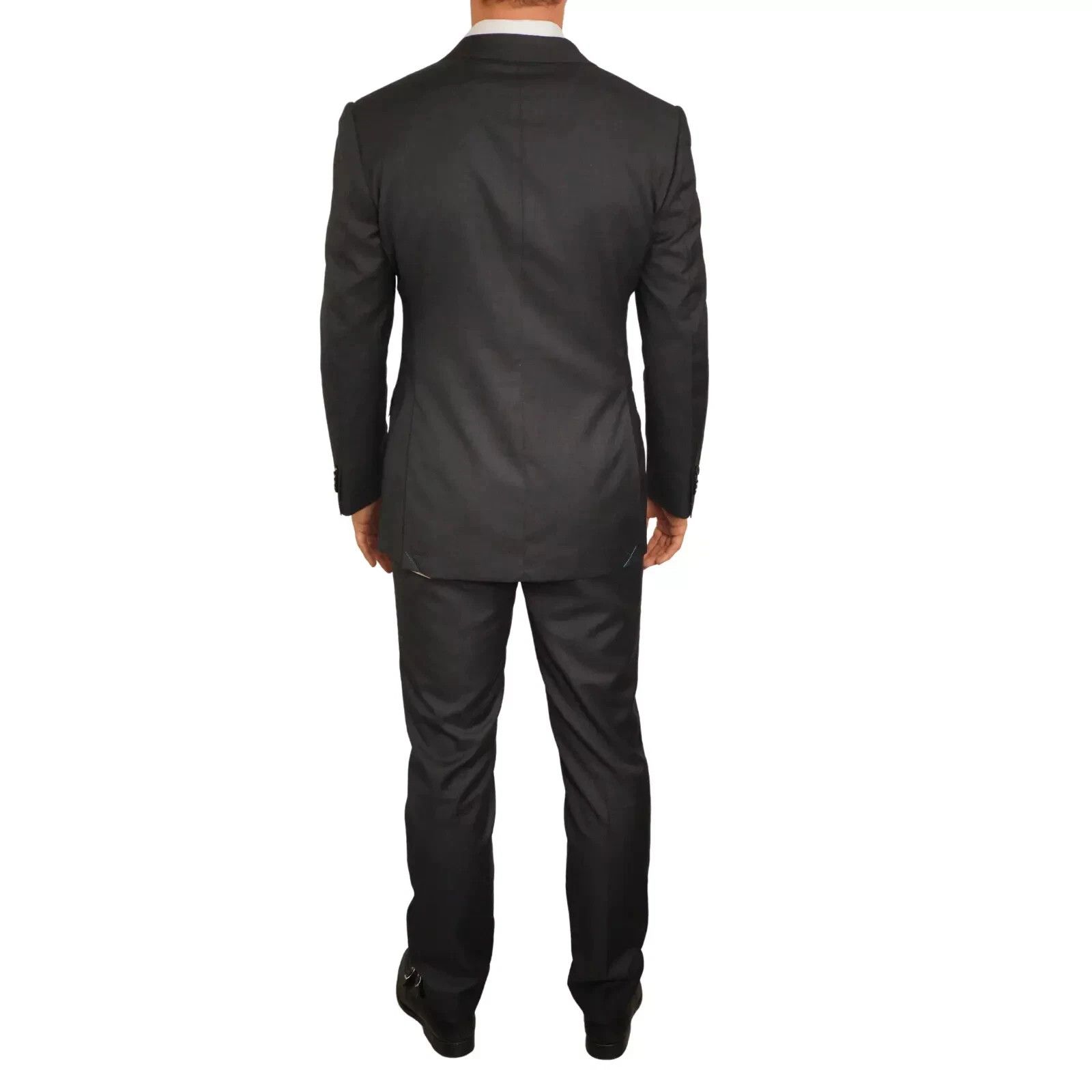 Suitsupply Men Suitsupply Suit Napoli Single Zignone Grey S110'S US46 Size 46R - 3 Thumbnail