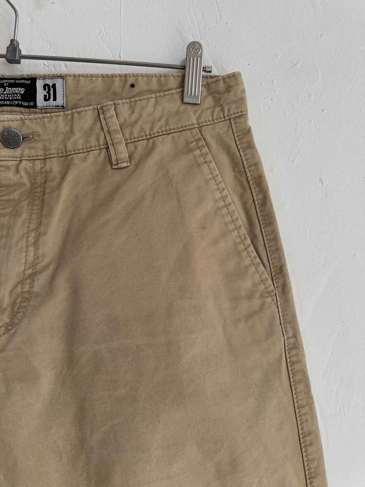 Vintage × West Coast Choppers West Coast Choppers Vintage Heavy Shorts Size US 31 - 5 Thumbnail