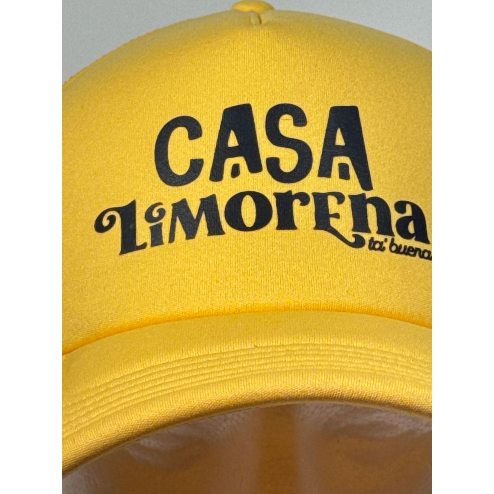 Other CASA Limorena Yellow Foam Trucker Hat - Retro Style Size ONE SIZE - 2 Thumbnail