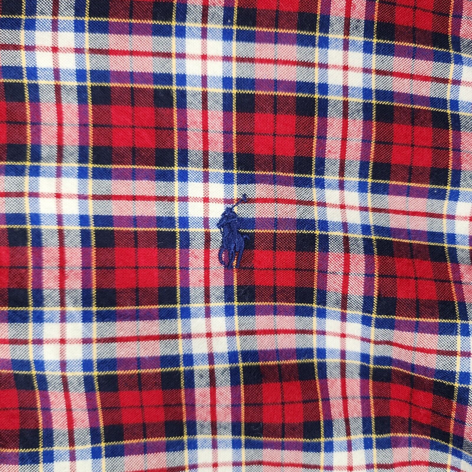 Ralph Lauren Ralph Lauren Long Sleeve Button Down Shirt XL Red Plaid Size US XL / EU 56 / 4 - 3 Thumbnail