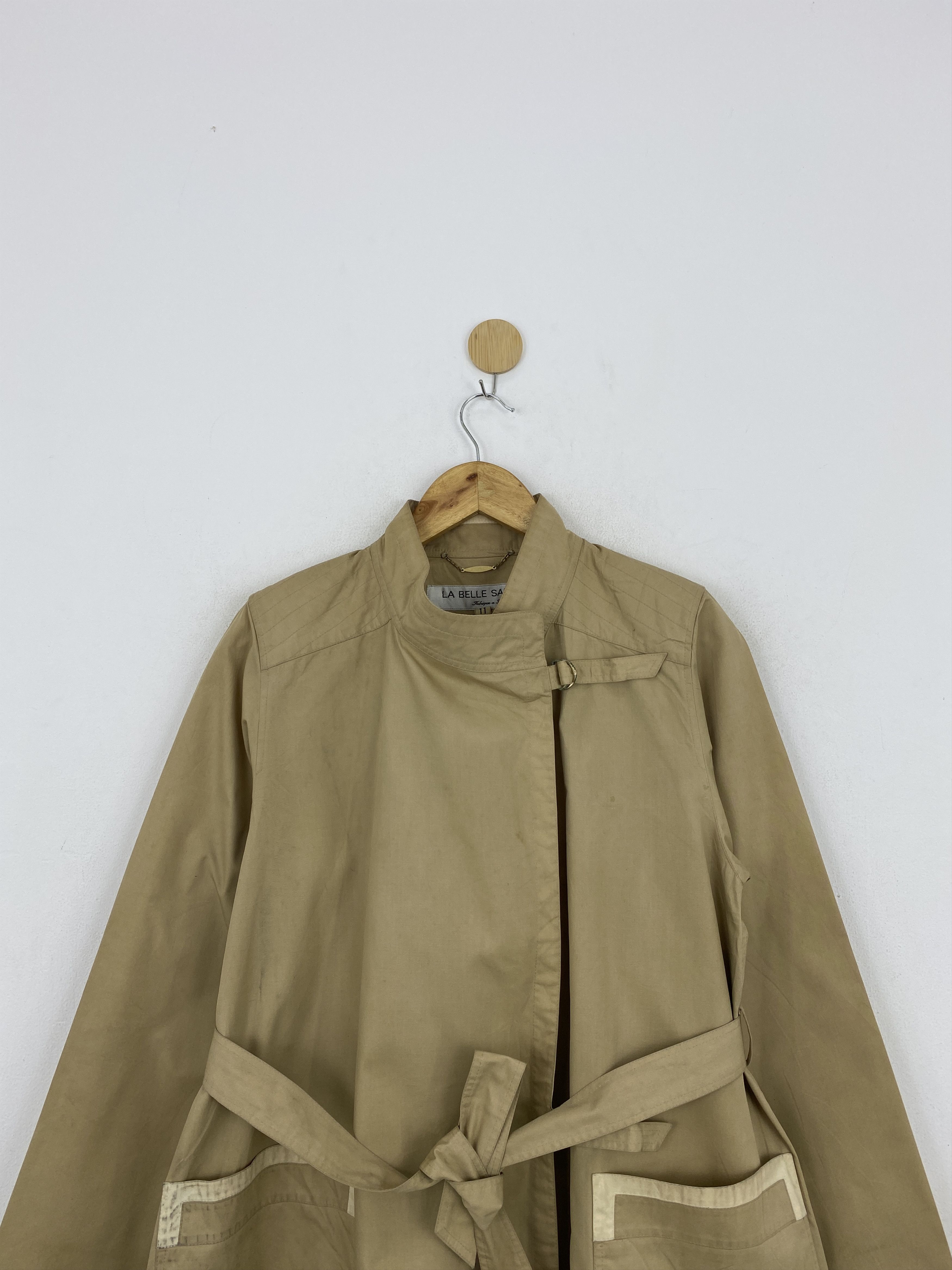 Vintage Vintage La Belle Saison Italian Designer Long Jacket J1938 Size US L / EU 52-54 / 3 - 2 Thumbnail