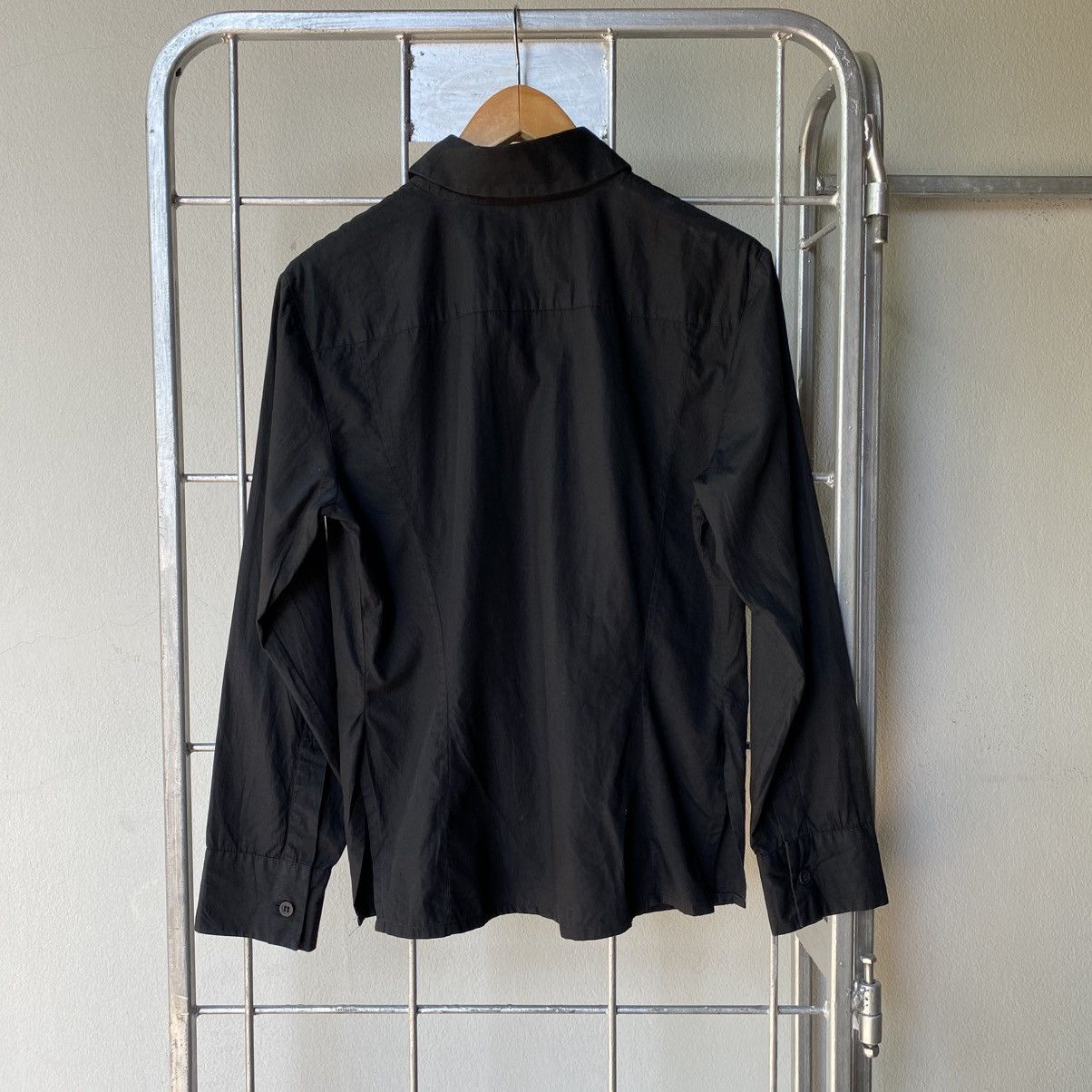 Dirk Bikkembergs DIRK BIKKEMBERGS Women Fitted Long-Sleeve Button-Up Shirt Size M / US 6-8 / IT 42-44 - 2 Thumbnail