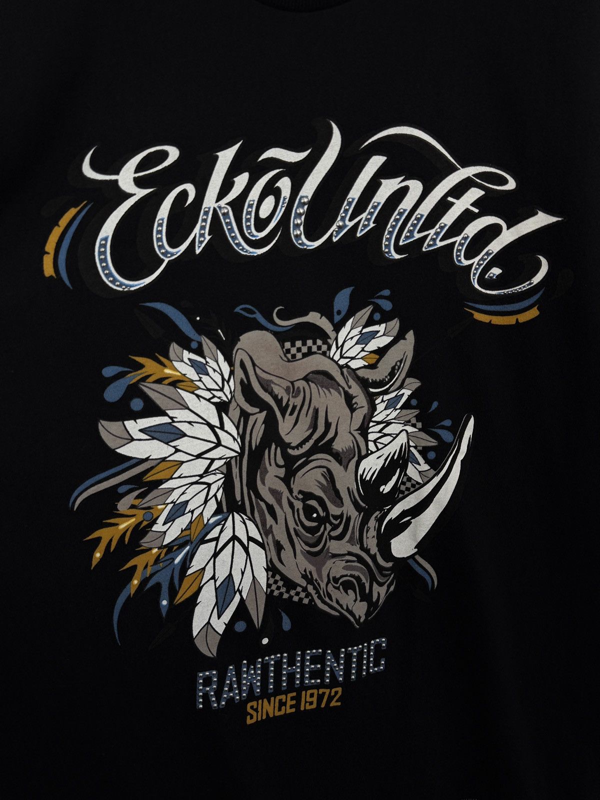 Ecko Unltd. 🇺🇸 Vintage Y2K Ecko Unltd Hip Hop Rap T-Shirt Rare Retro Hype Size US XXL / EU 58 / 5 - 4 Thumbnail