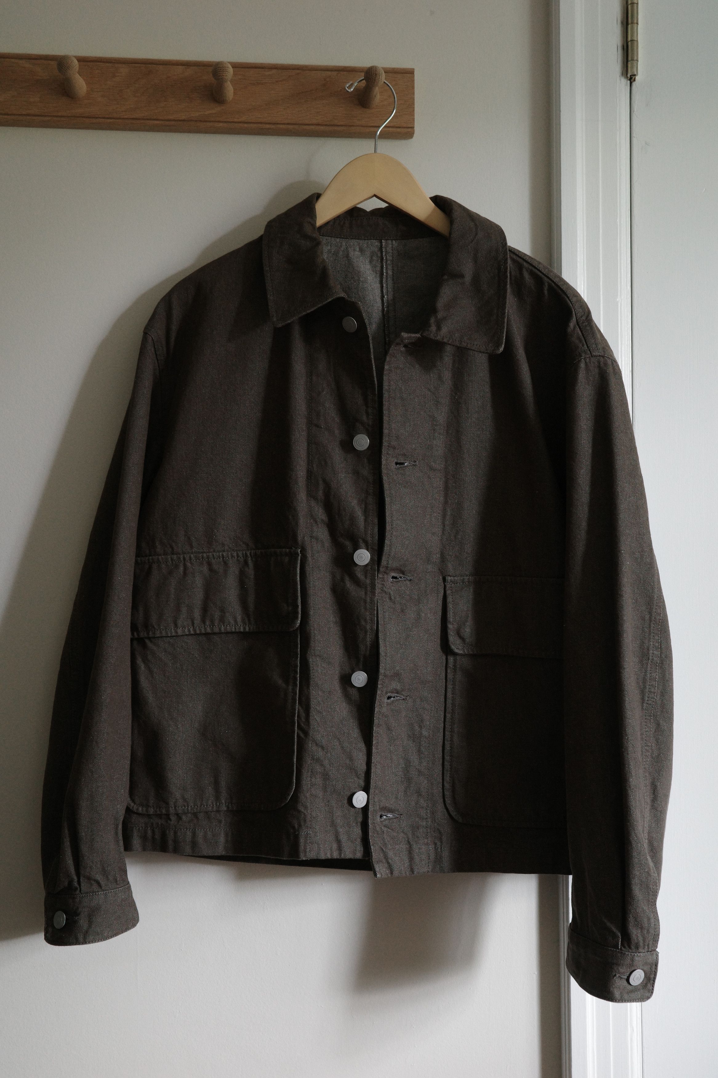 James Coward Replica Jacket Olive One Wash Denim - Size 2 (S) Size US S / EU 44-46 / 1 - 5 Thumbnail