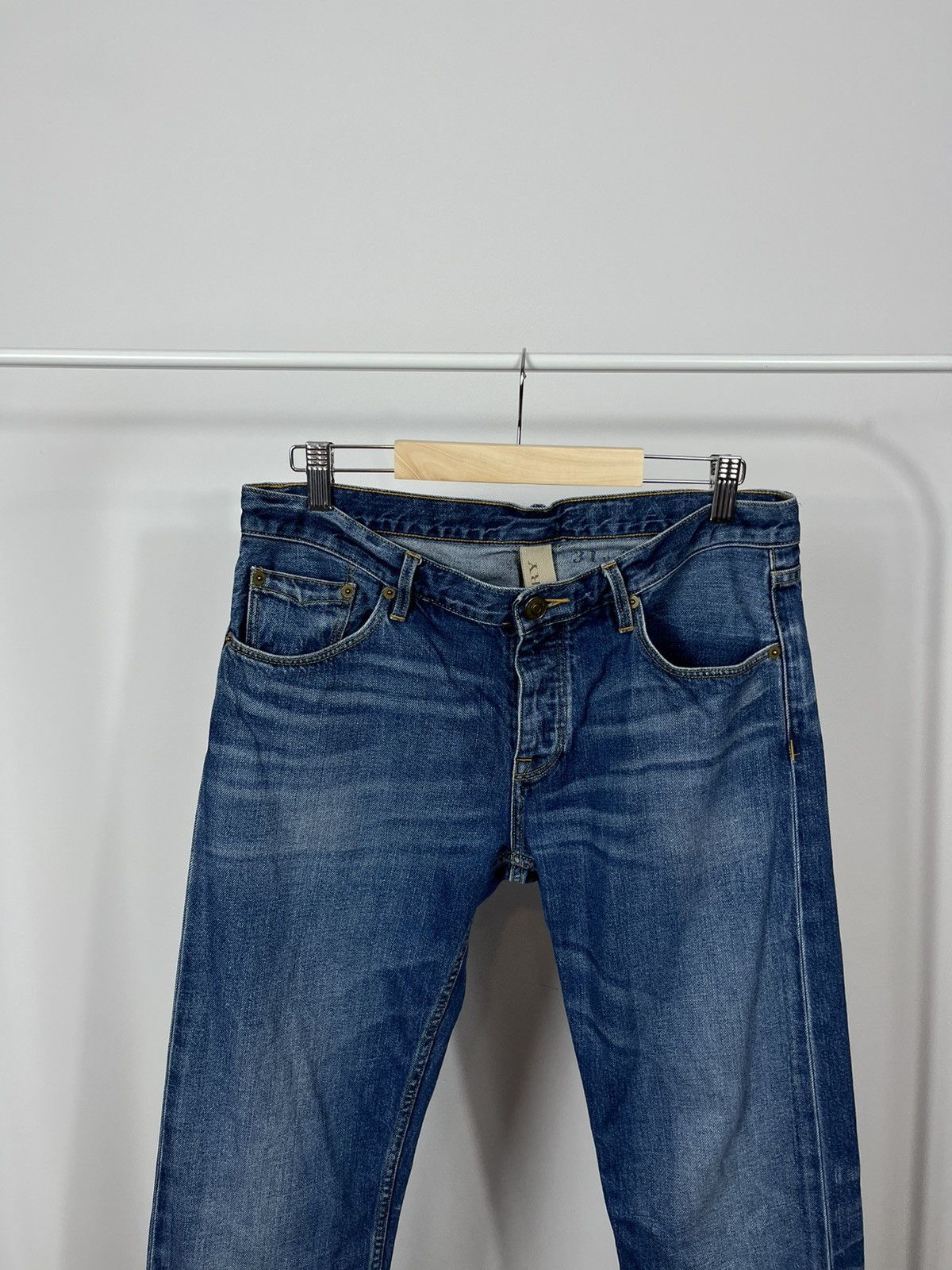 Burberry × Vintage Vintage Burberry Brit Jeans with metal logo Size US 31 - 2 Thumbnail