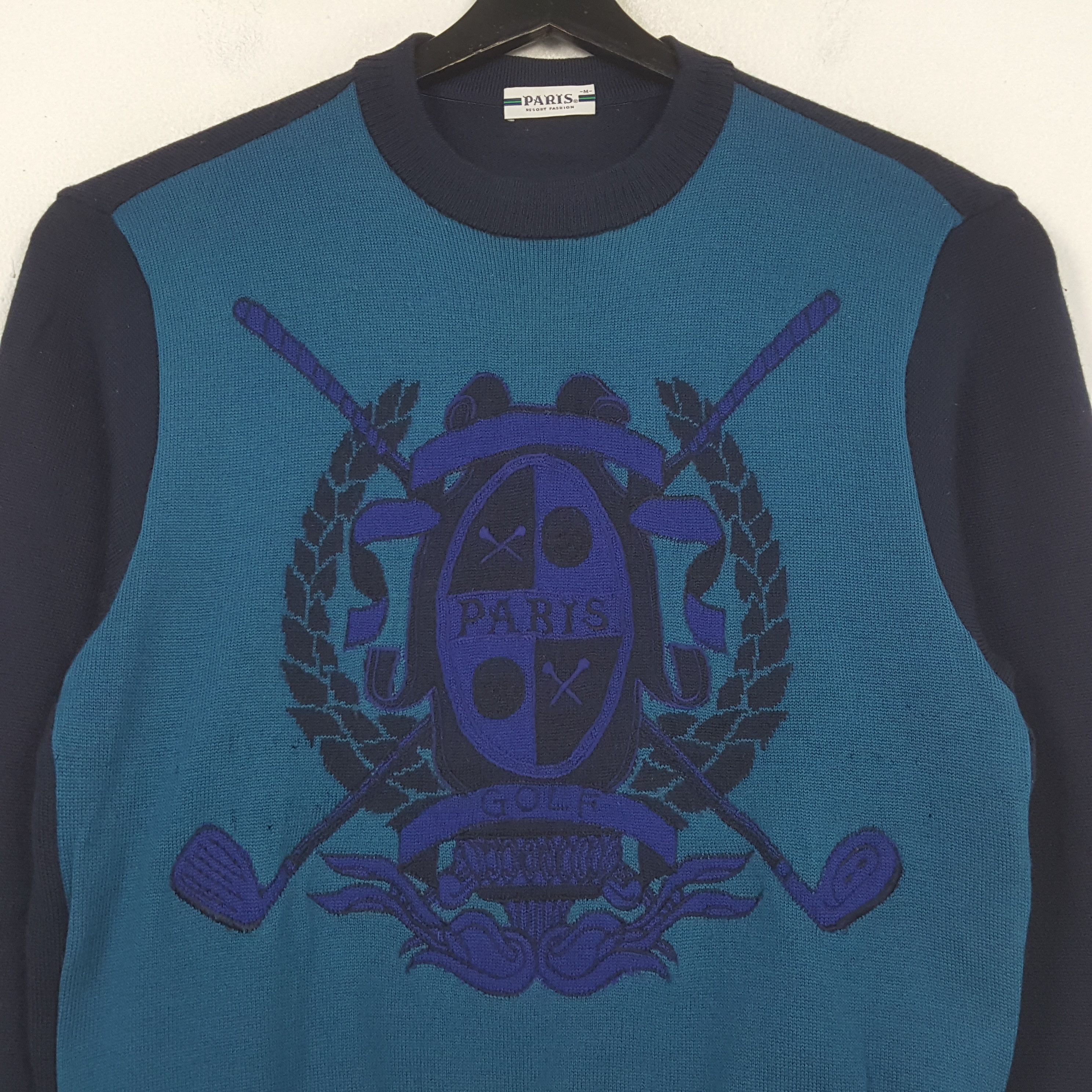 Vintage PARIS GOLF Streetwear Style Sweatshirt C291N32 Size US XS / EU 42 / 0 - 2 Thumbnail
