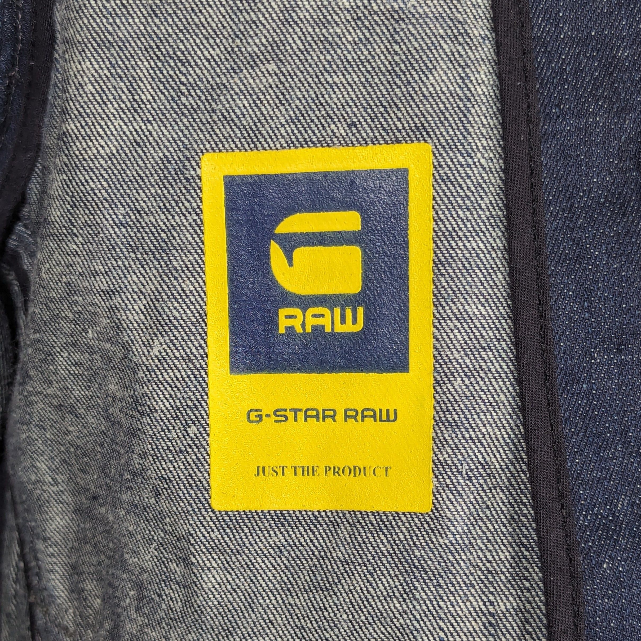 G-Star G-STAR RAW Re Worker Men's Denim Jacket Casual Clothing Size US M / EU 48-50 / 2 - 16 Thumbnail