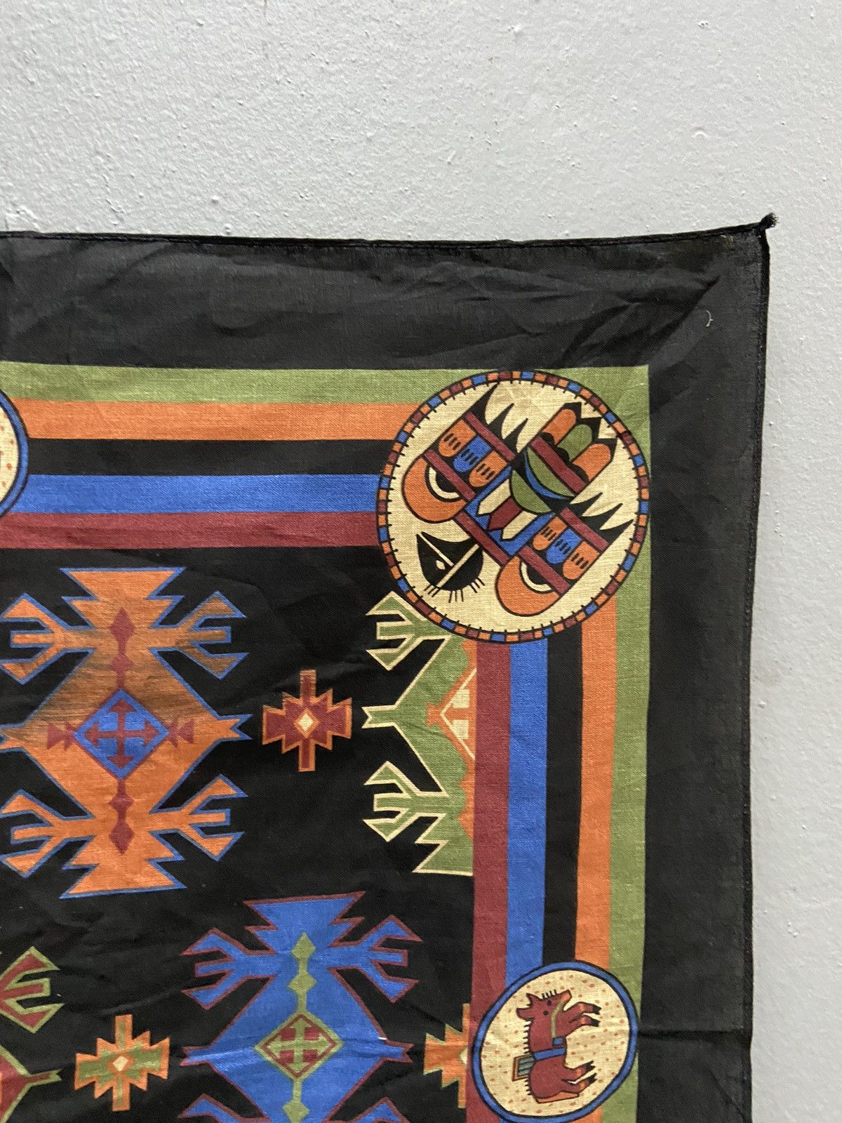 Other VINTAGE PARIS NATIVE AMERICAN BANDANA Size ONE SIZE - 4 Thumbnail