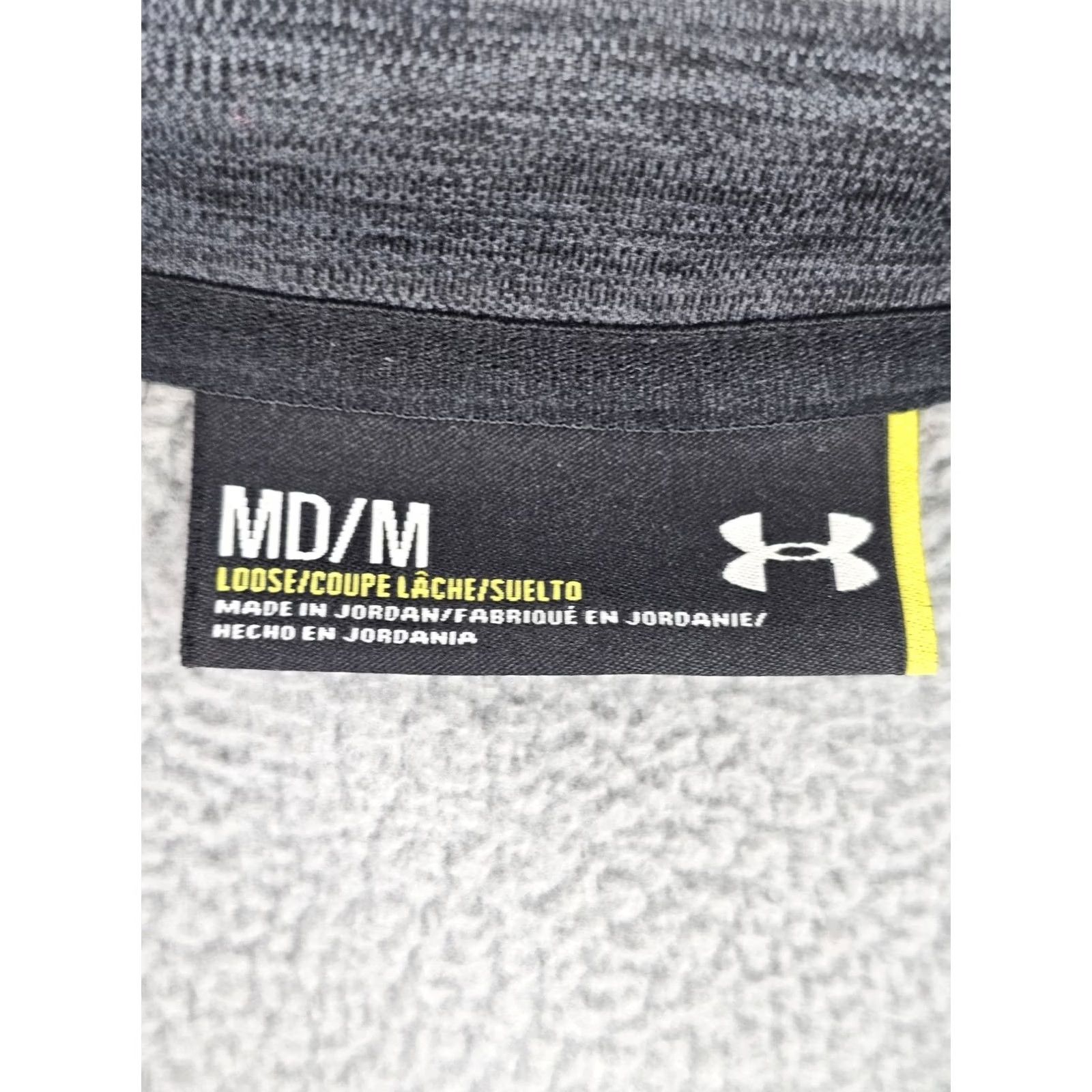 Under Armour Under Armour Storm 1/4 Zip Pullover Mens M Gray Mock Neck Sweatshirt Loose Fit EUC Size US M / EU 48-50 / 2 - 3 Thumbnail