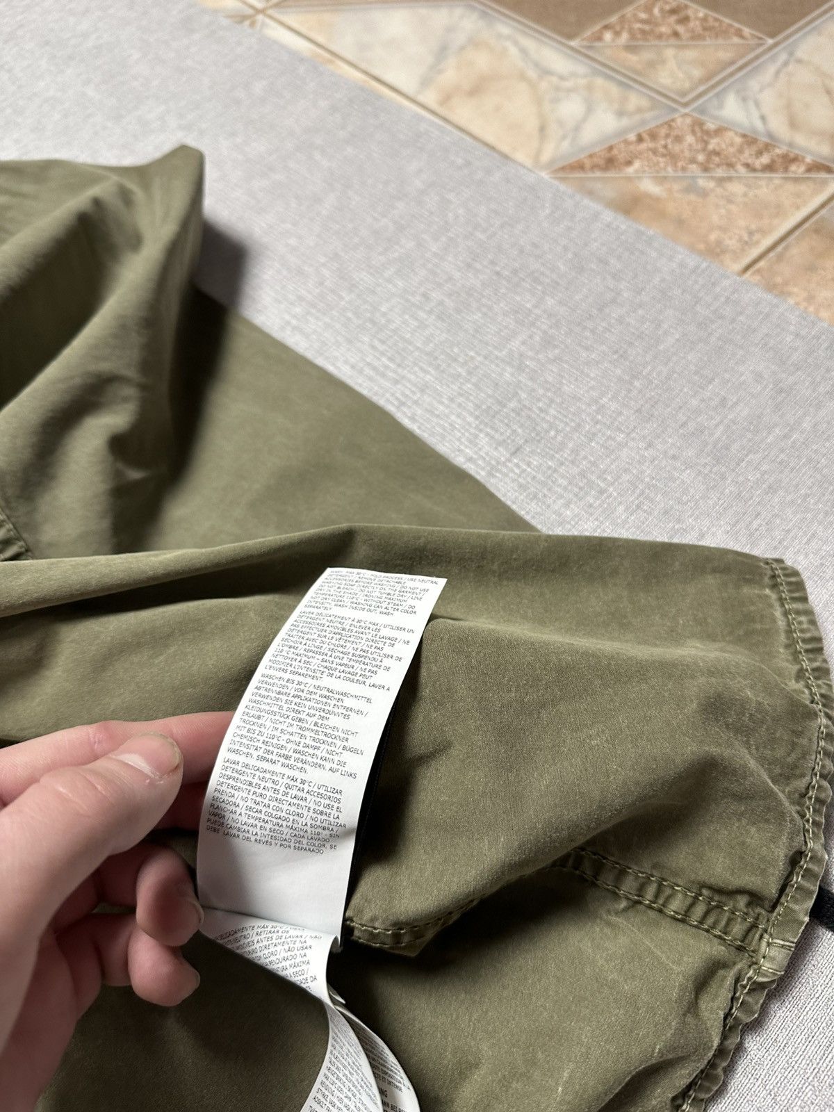 Massimo Osti Stone Island Garment Dyed Zip Overshirt Size US M / EU 48-50 / 2 - 16 Thumbnail