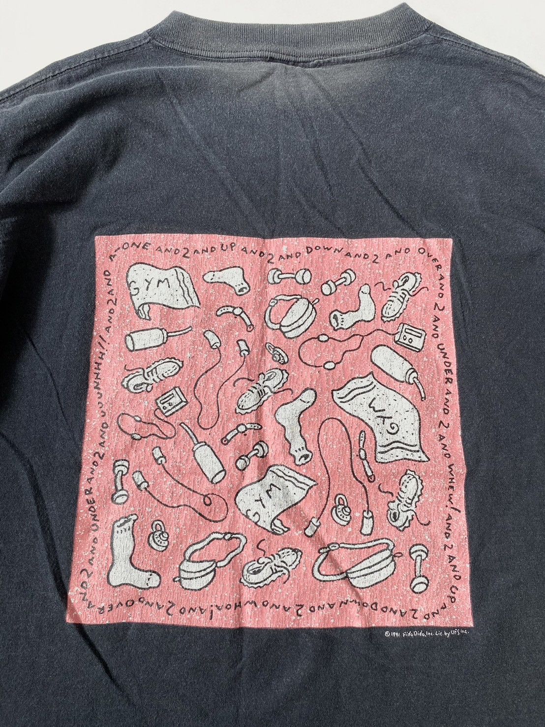 Vintage Vintage 90s Fido Dido Graphic Tee Size US XL / EU 56 / 4 - 9 Thumbnail