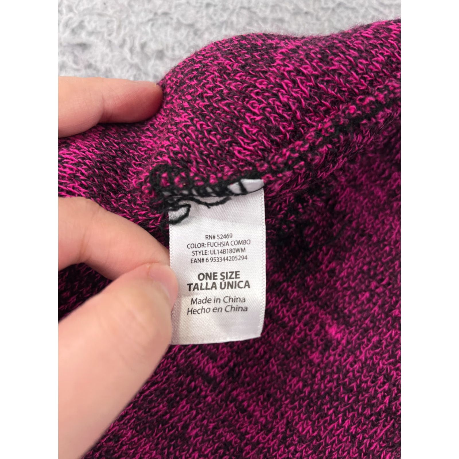 Walmart Walmart Beanie Womens One Size Purple Knit Acrylic Ski Activewear Size ONE SIZE - 5 Thumbnail