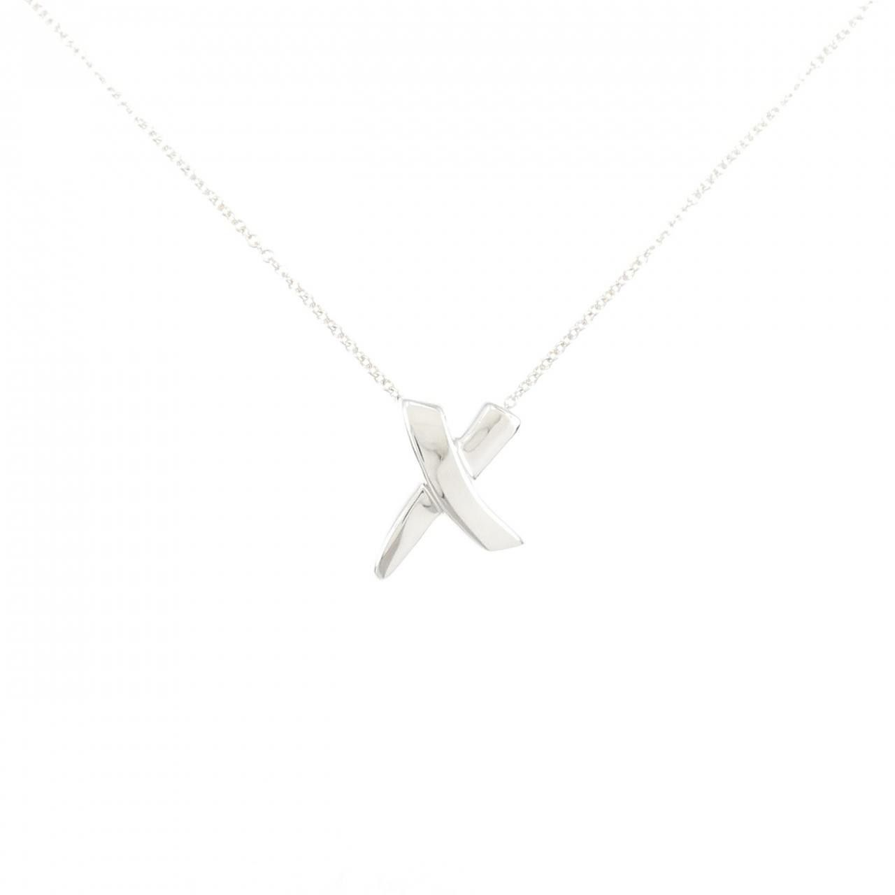 Tiffany & Co. Tiffany & Co. Kiss 925 Silver Necklace Precious Metal Necklace DUTY FREE for USA