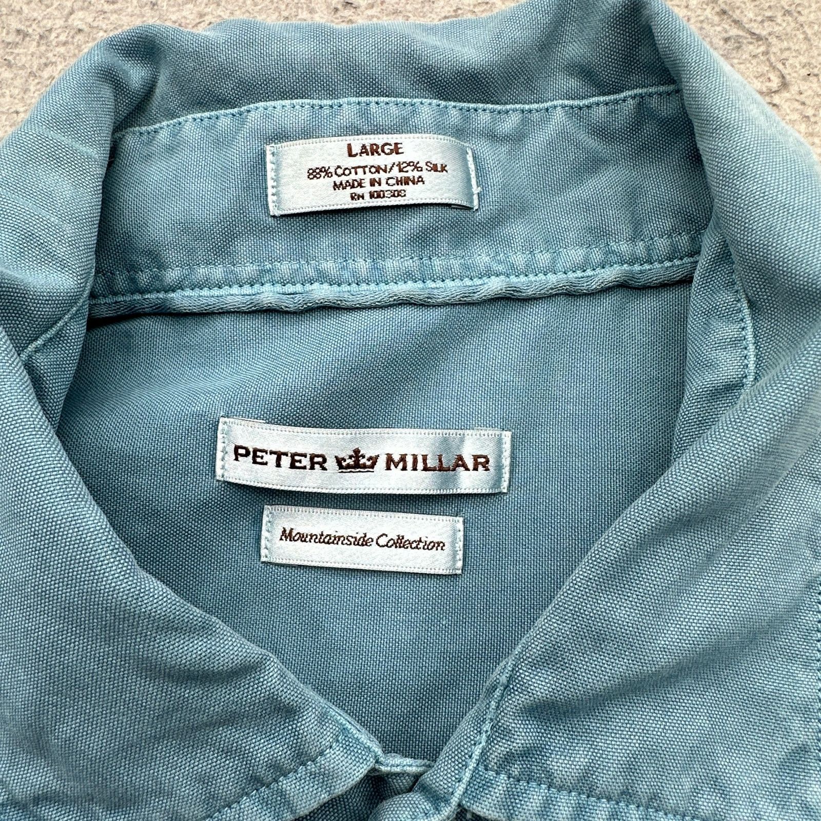 Peter Millar Peter Millar Mountainside Long Sleeve Button Shirt Large Size US L / EU 52-54 / 3 - 2 Thumbnail