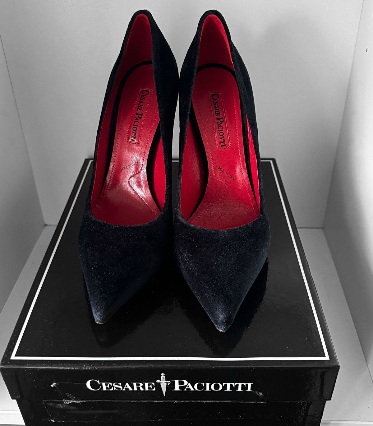 Paciotti Cesare Paciotti Dagger Heels Size US 7 / IT 37 - 2 Thumbnail