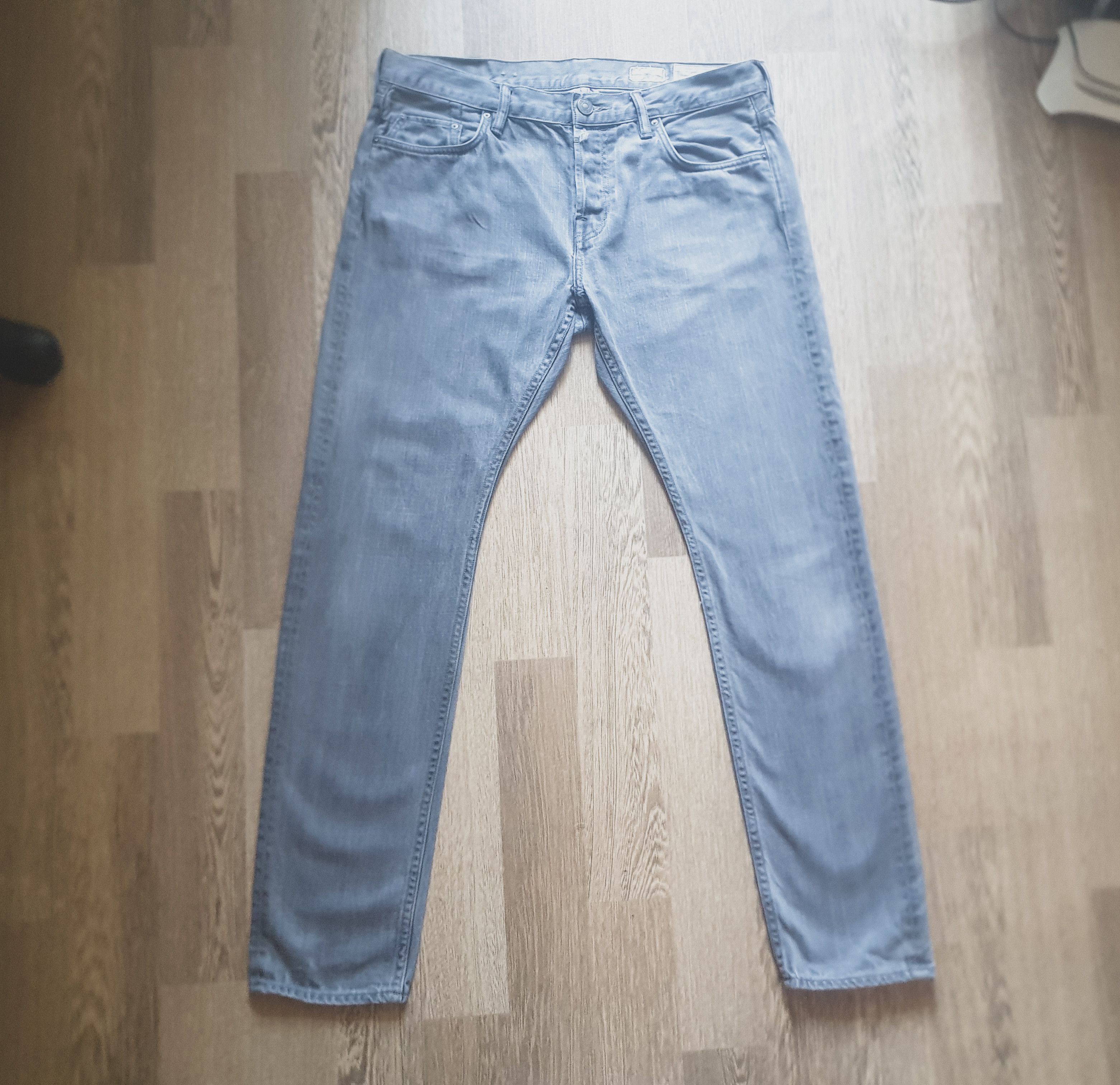 Allsaints 💨🖤Allsaints setsu smoke gray cigarette jeans 33 size 🖤 Size US 33 - 2 Thumbnail