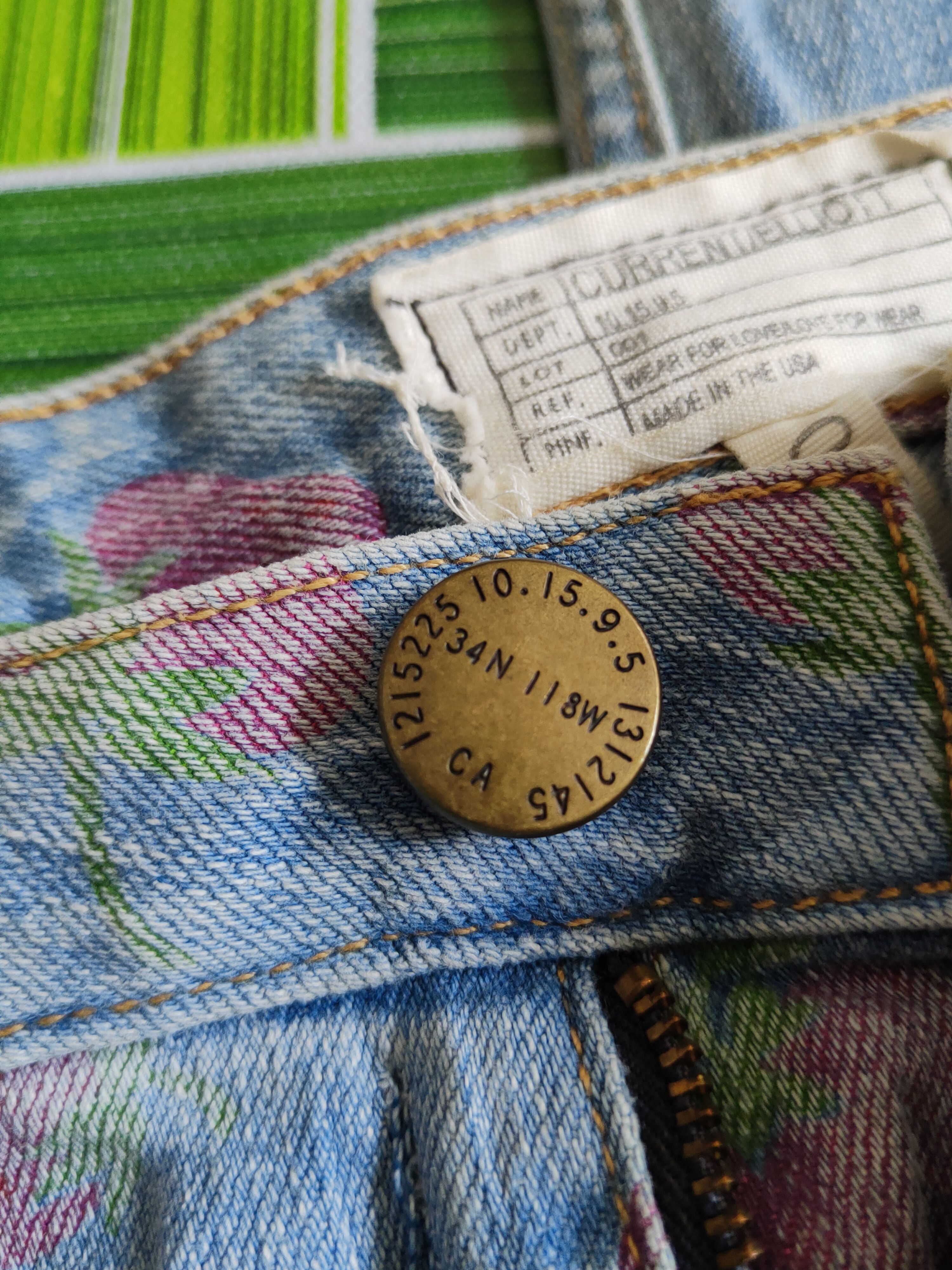 Current/Elliot Current Elliot strawberry faded Ripped Denim #S1537 Size 31" - 17 Thumbnail