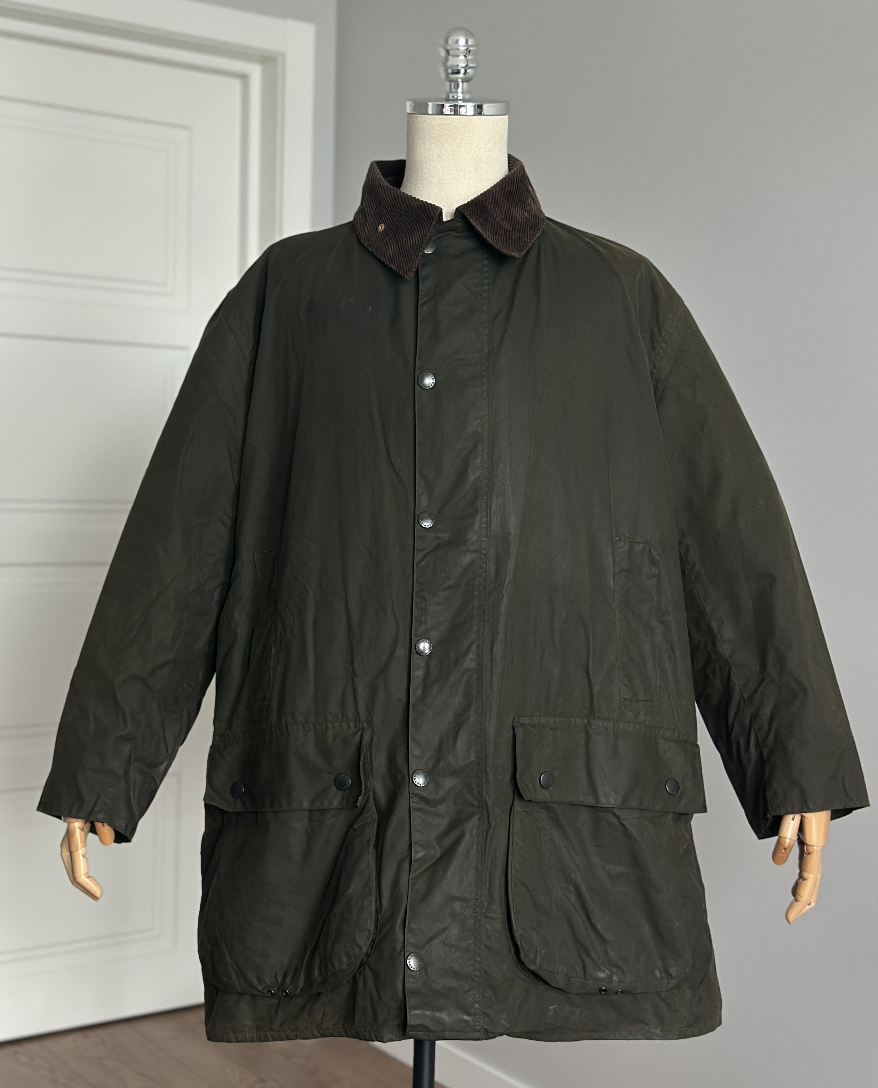 Barbour バブアー オイルジャ A200 BORDER C44/112CM Barbour 3 Crest
