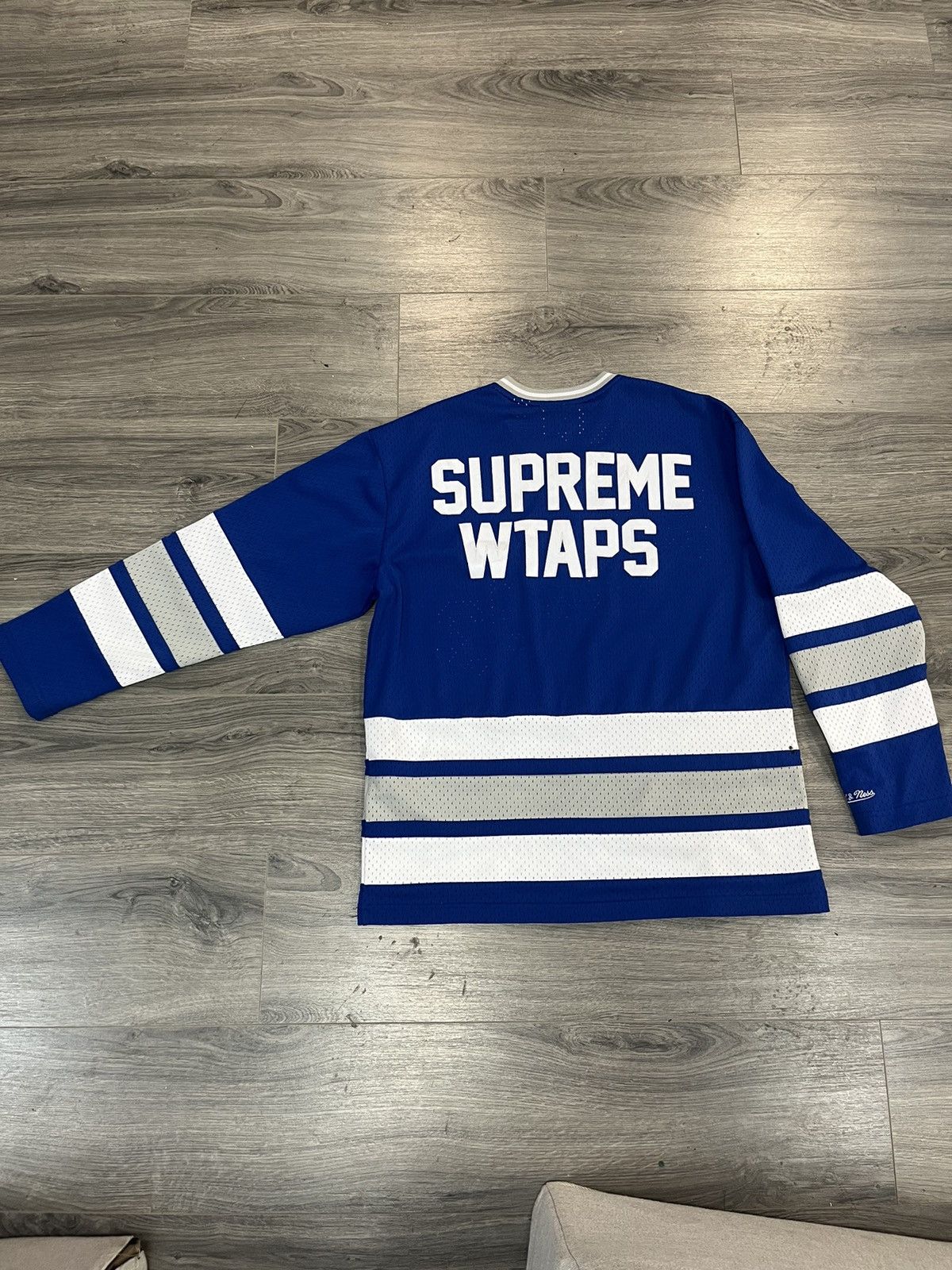 Supreme Supreme x WTAPS hockey jersey | Grailed