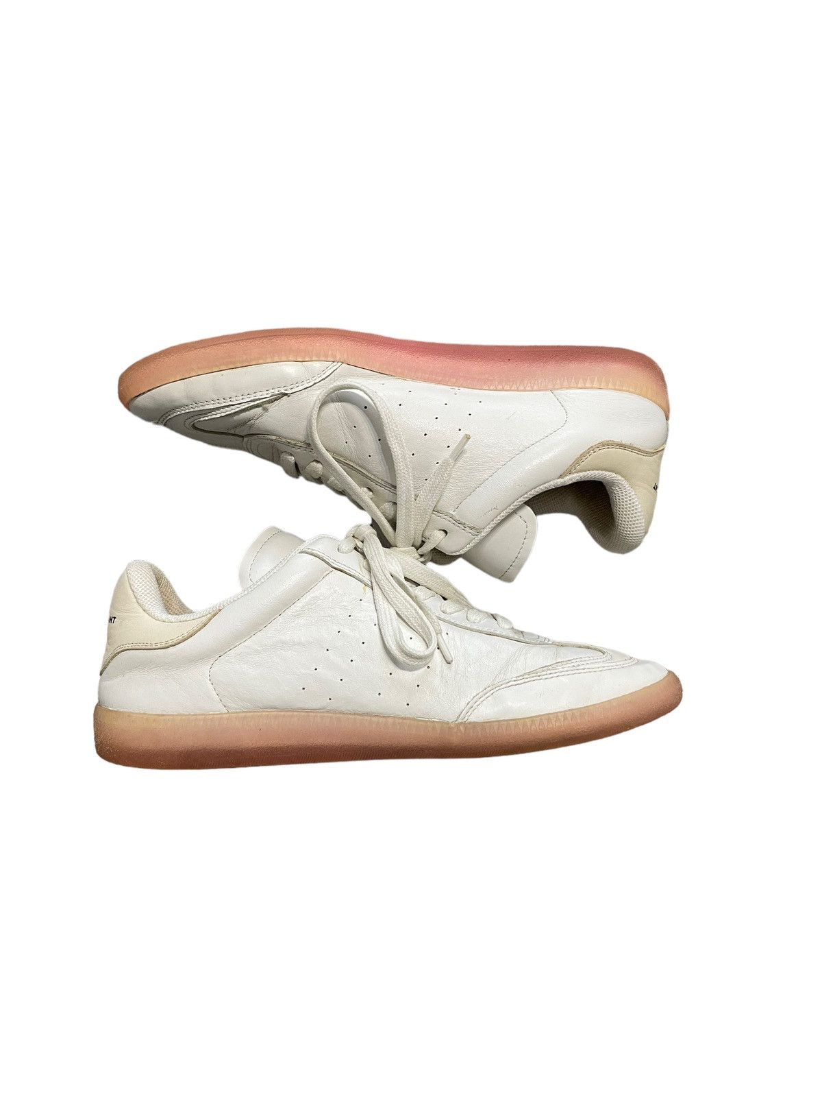 Isabel Marant Isabel Marant Beth Beige/Grey Sneakers bw gats Size US 9 / IT 39 - 1 Thumbnail