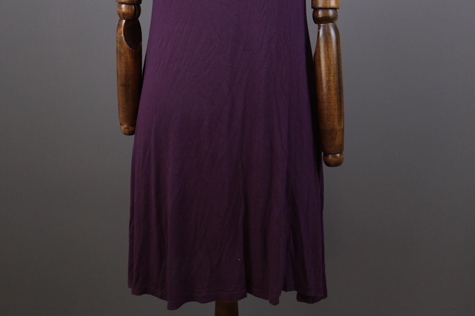 Designer Gudrun Sjoden Purple Modal Midi A-Line Dress Size S Size S / US 4 / IT 40 - 9 Thumbnail
