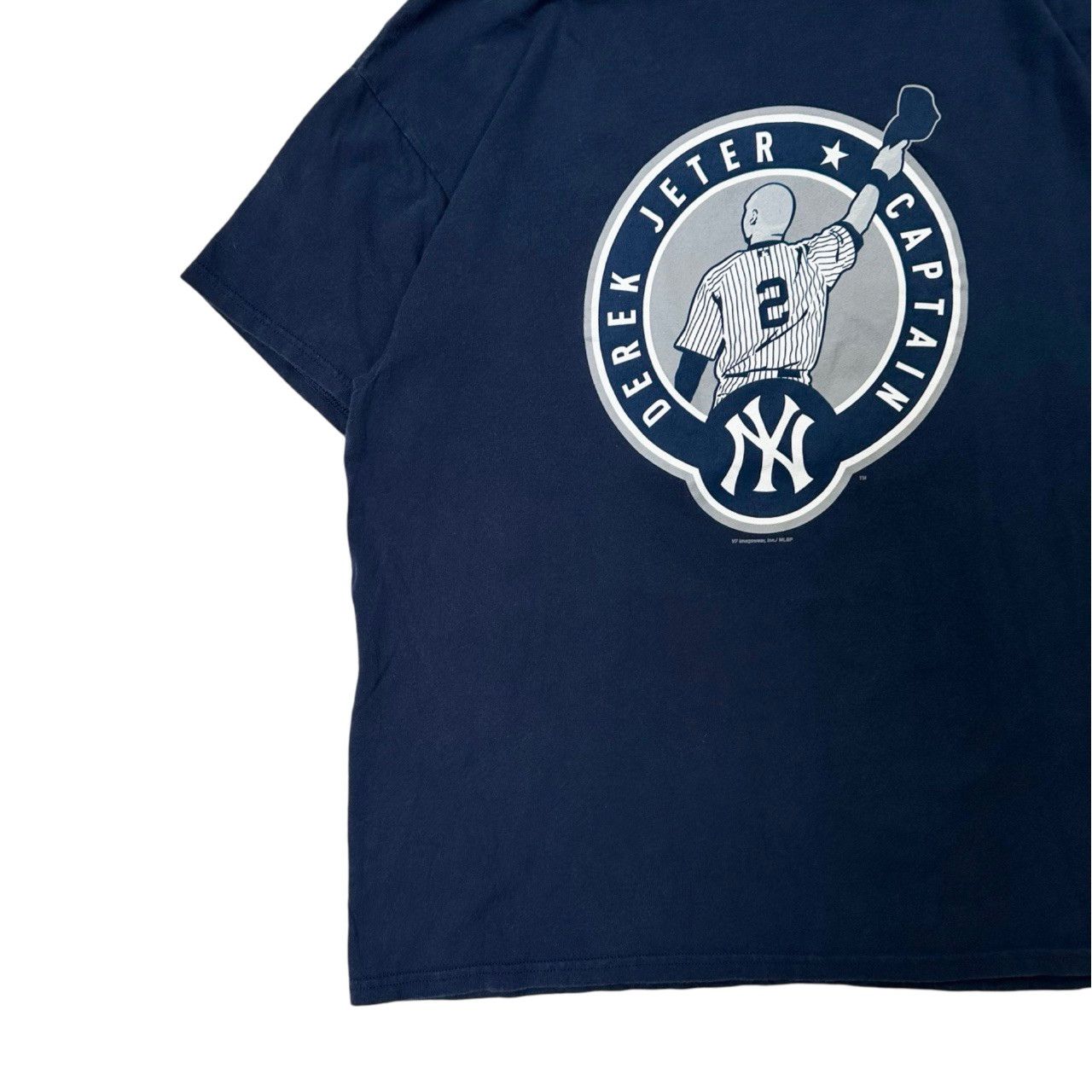 Vintage Vintage 00s Derek Jeter Captain New York Yankees Retirement Size US XL / EU 56 / 4 - 3 Thumbnail