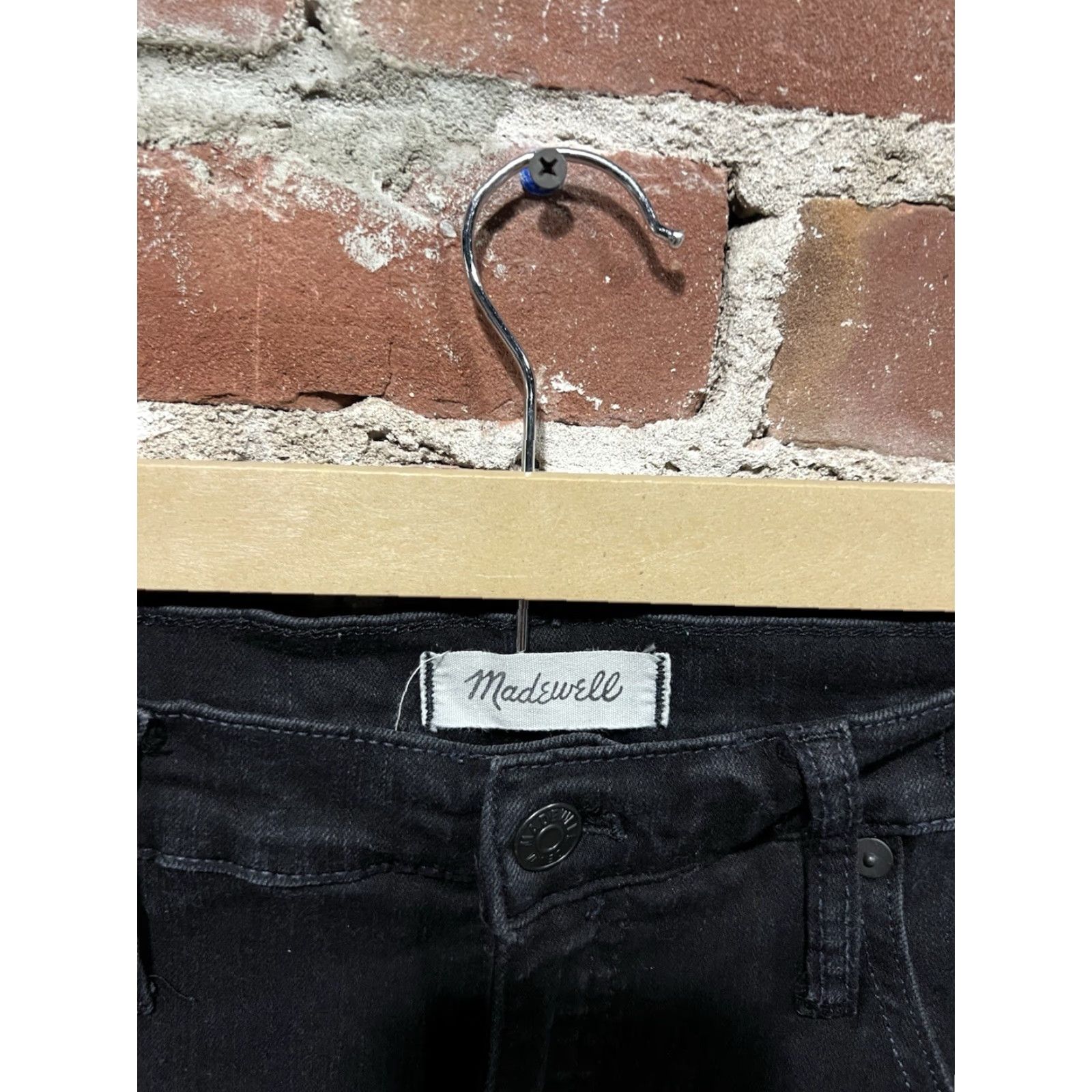 Madewell Madewell Pants Black Skinny Ankle Women 30 High Rise Size 30 Womens Size 30" / US 8 / IT 44 - 3 Thumbnail