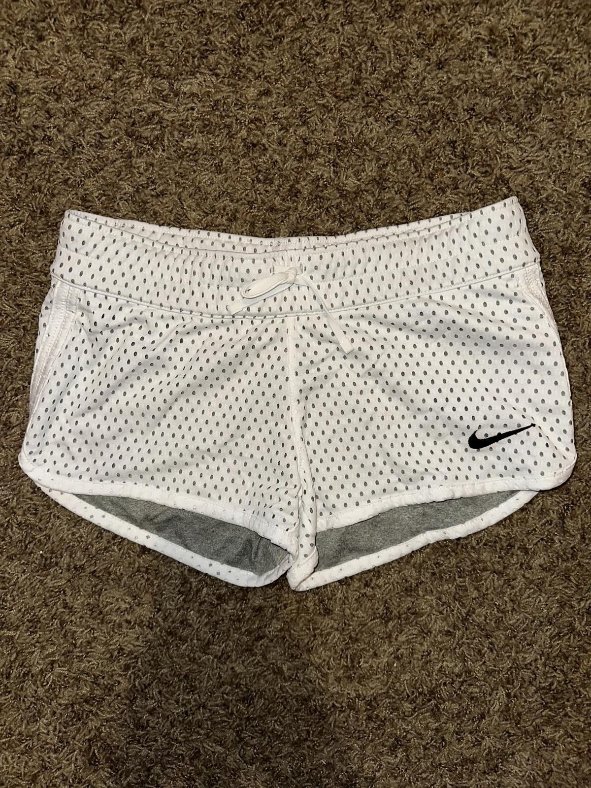Nike Nike Women’s Gym White/Grey Reversible Training Shorts Size 26" / US 2 / IT 38 - 4 Thumbnail