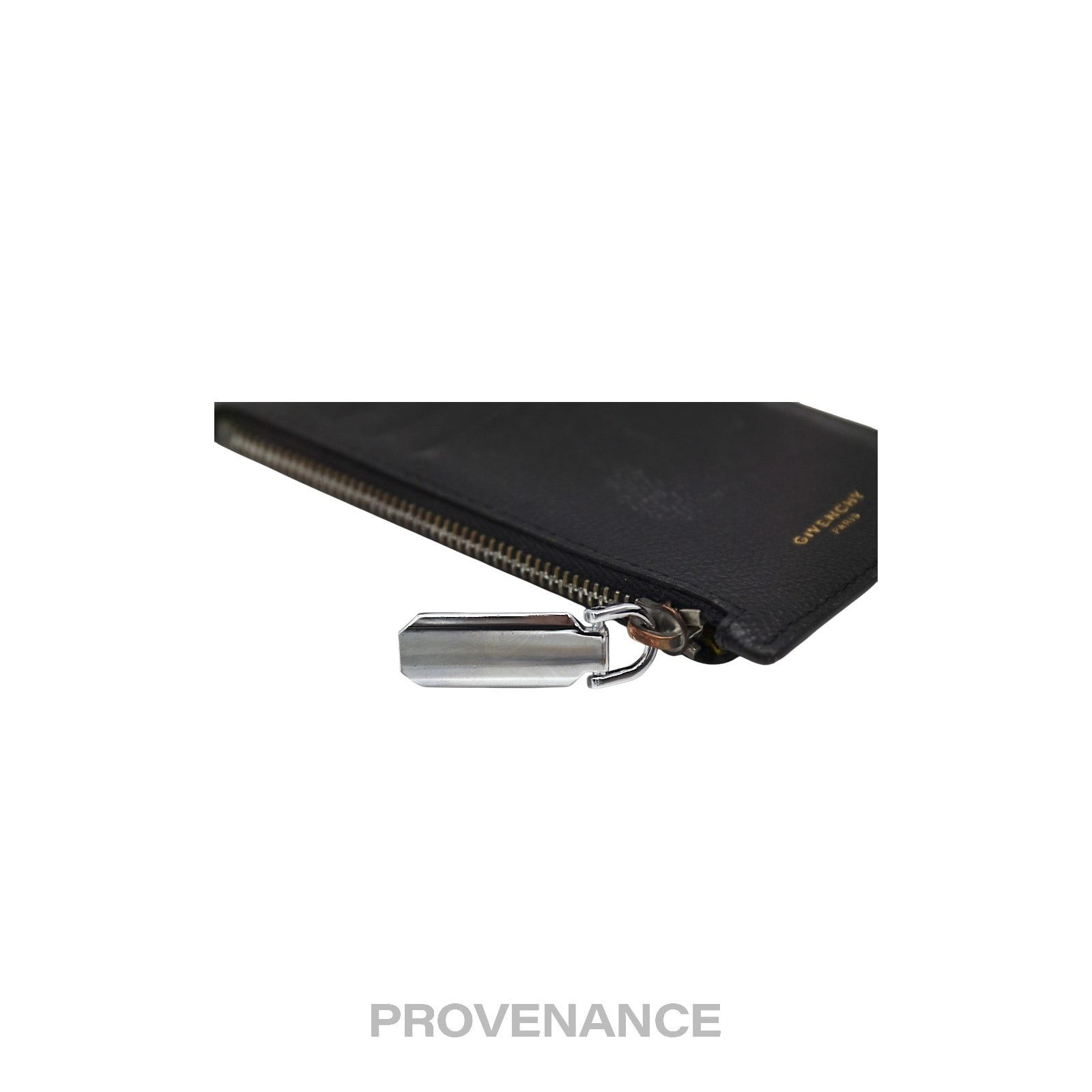 Givenchy 🔴 Givenchy Vertical Card Holder Wallet - Black Yellow Size ONE SIZE - 7 Thumbnail