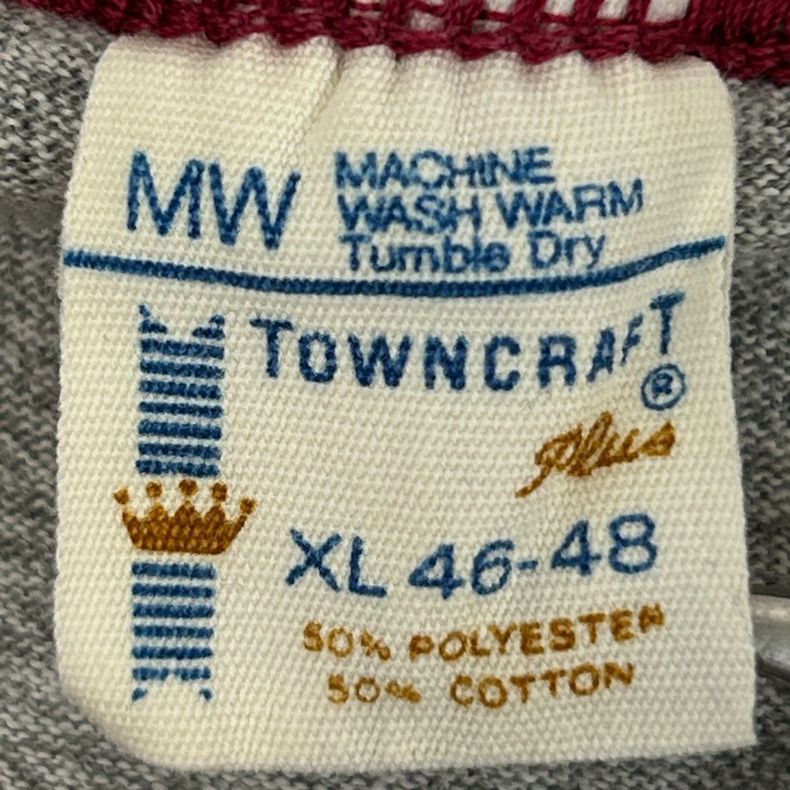 Towncraft Vintage 70s Jazz Lab 79 Ringer T Shirt Music USA Gray M Size US M / EU 48-50 / 2 - 4 Thumbnail