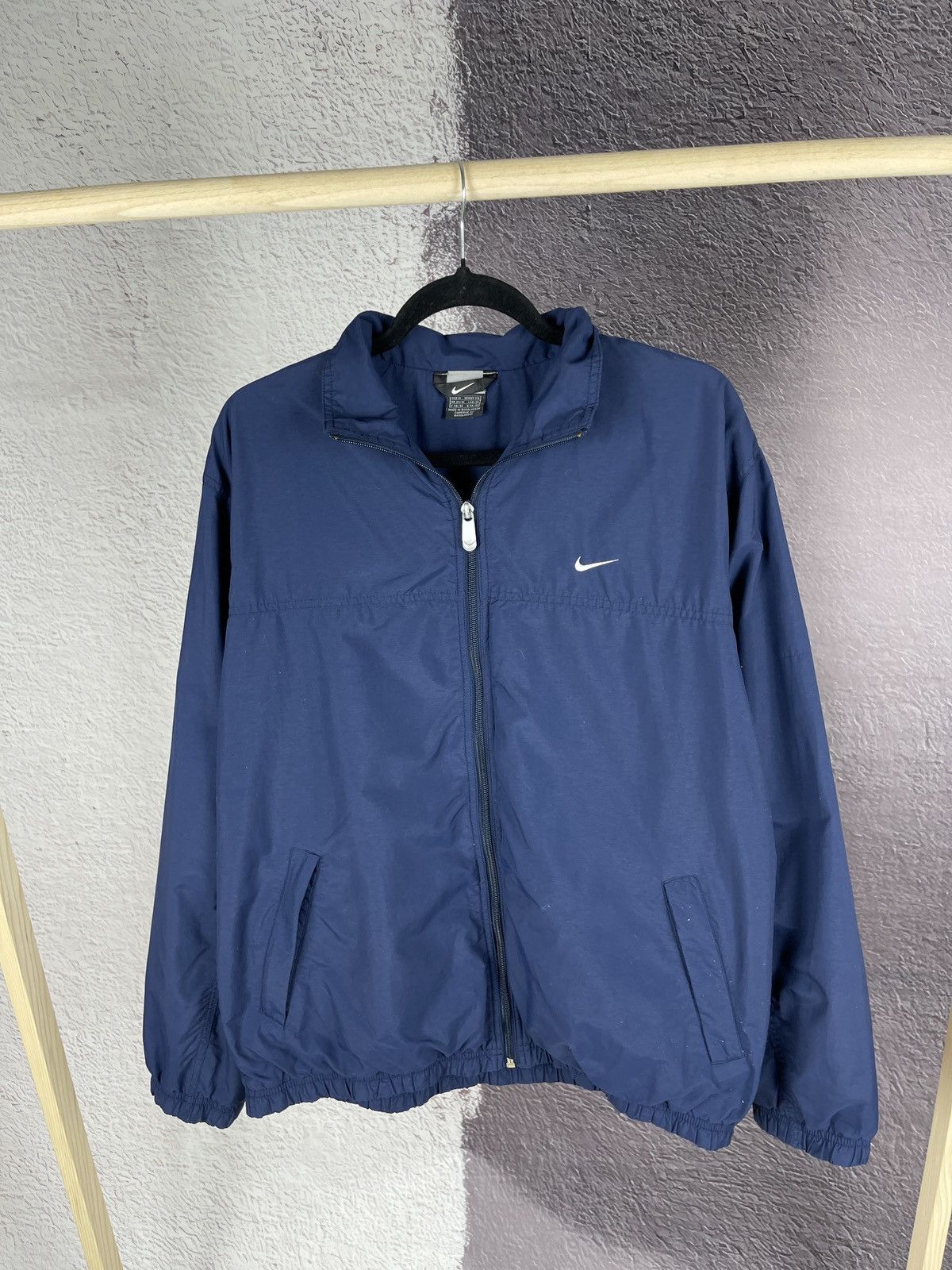Nike Nike vintage y2k blue centre back logo track top jacket Size US M / EU 48-50 / 2 - 3 Thumbnail