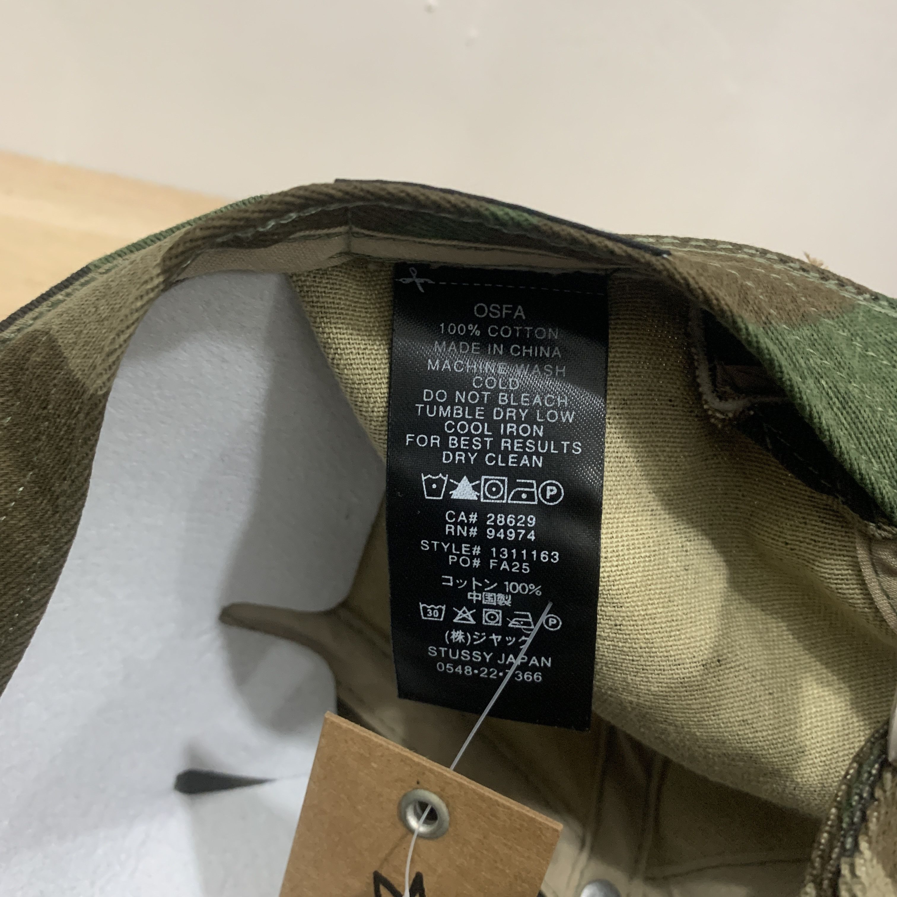 Stussy Stussy basic washed low pro cap Size ONE SIZE - 6 Thumbnail