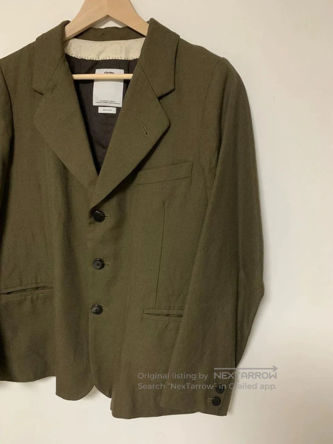 Visvim visvim 15AW Airman Blazer (Wool). Size US S / EU 44-46 / 1 - 3 Thumbnail