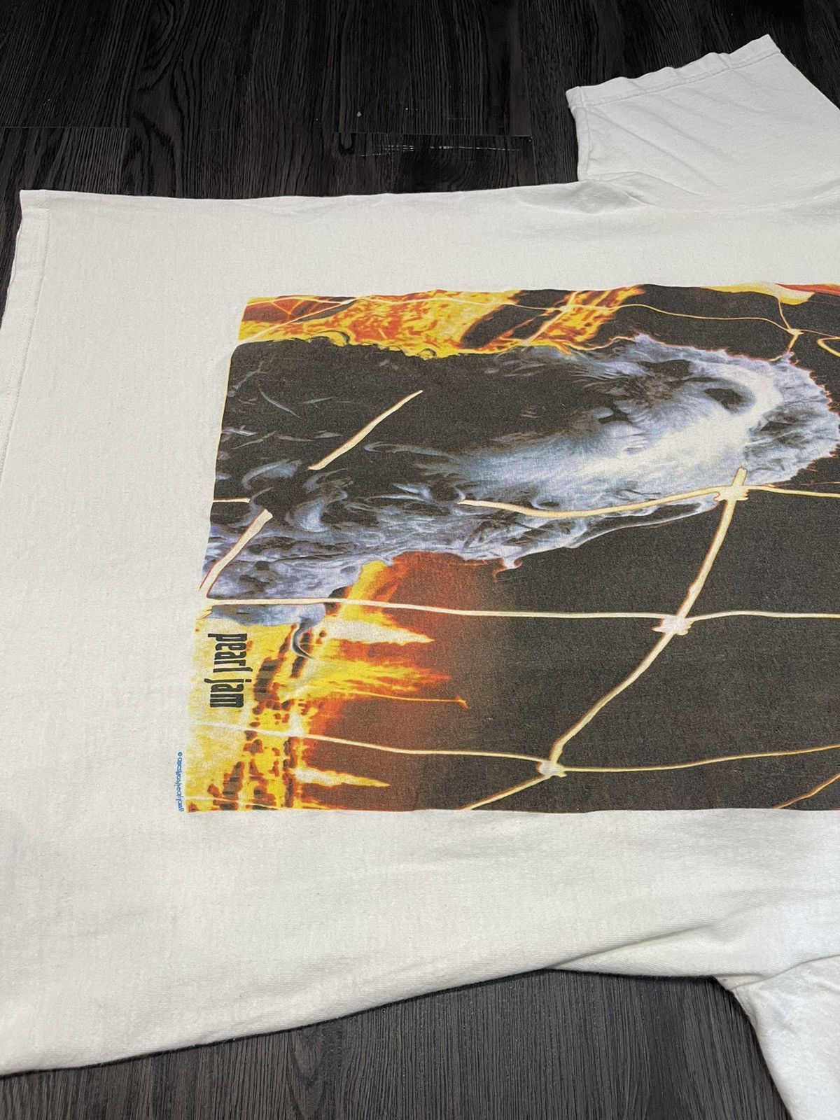 Band Tees × Vintage Vintage Pearl Jam - Threadworm Pig 1993 Niceman Tag Size US L / EU 52-54 / 3 - 2 Thumbnail