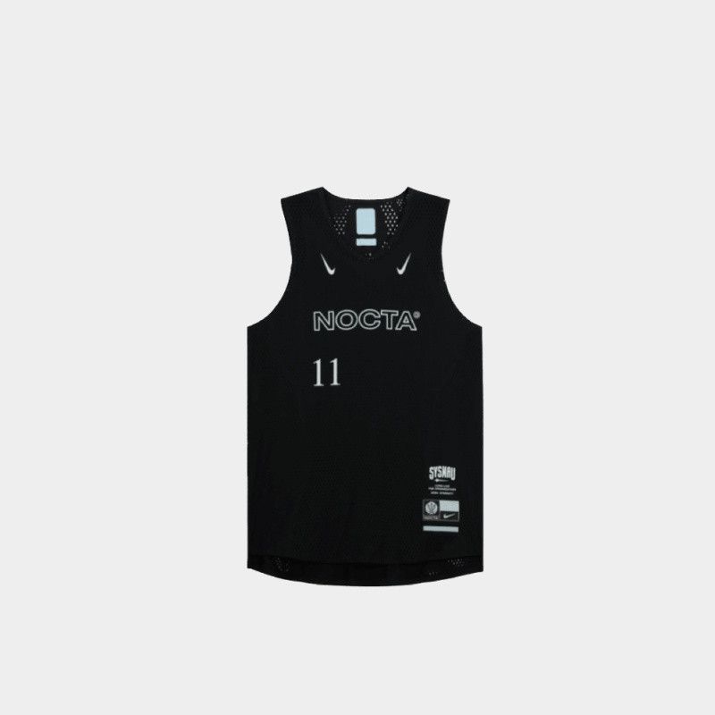 image of Drake x NBA Nocta Lightweight Basketball Jersey in Black, Men's (Size Medium)