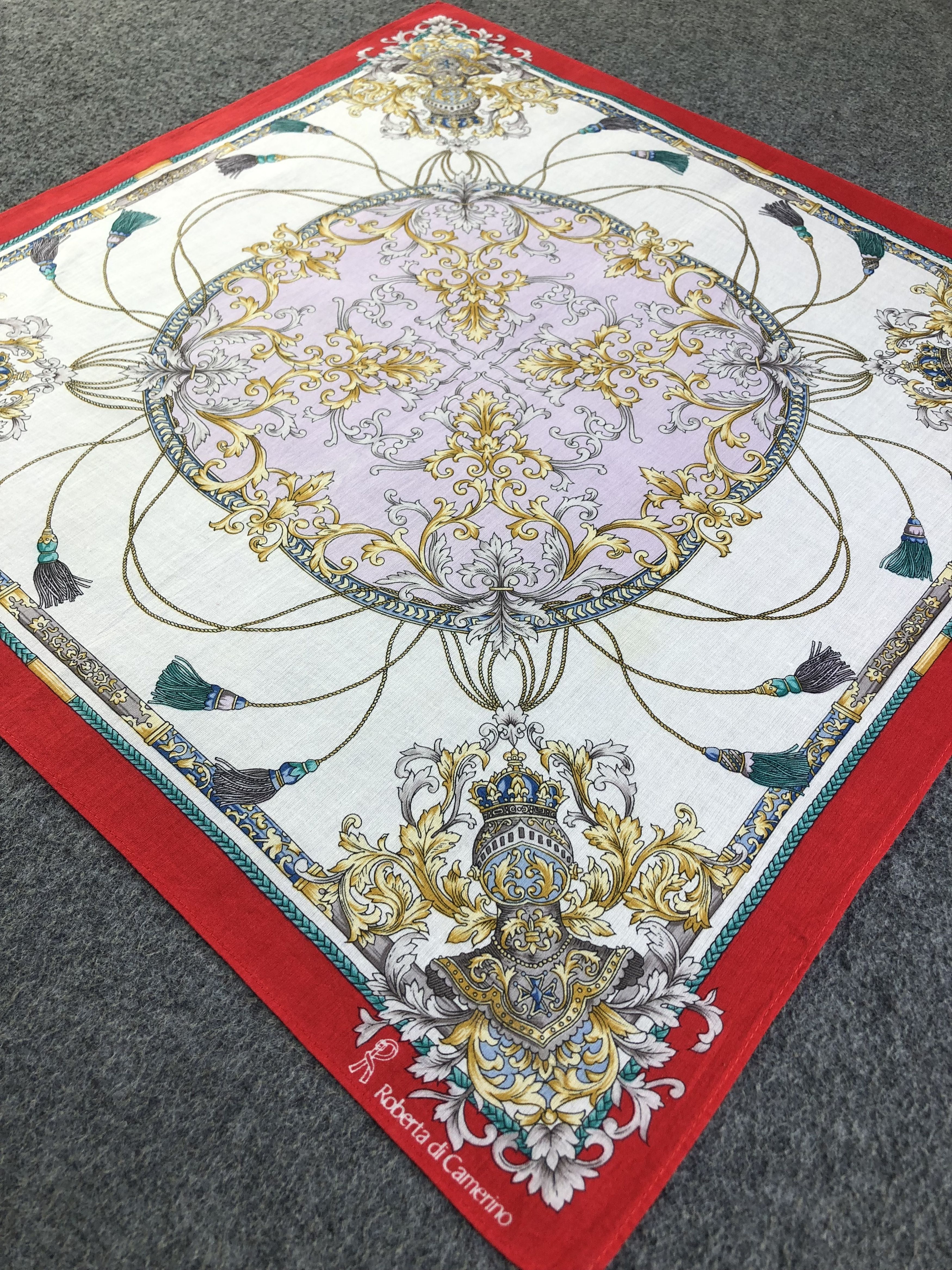 Roberta di Camerino Roberta Di Camerino Handkerchief / Bandana/ Neckerchief C387 Size ONE SIZE - 4 Thumbnail
