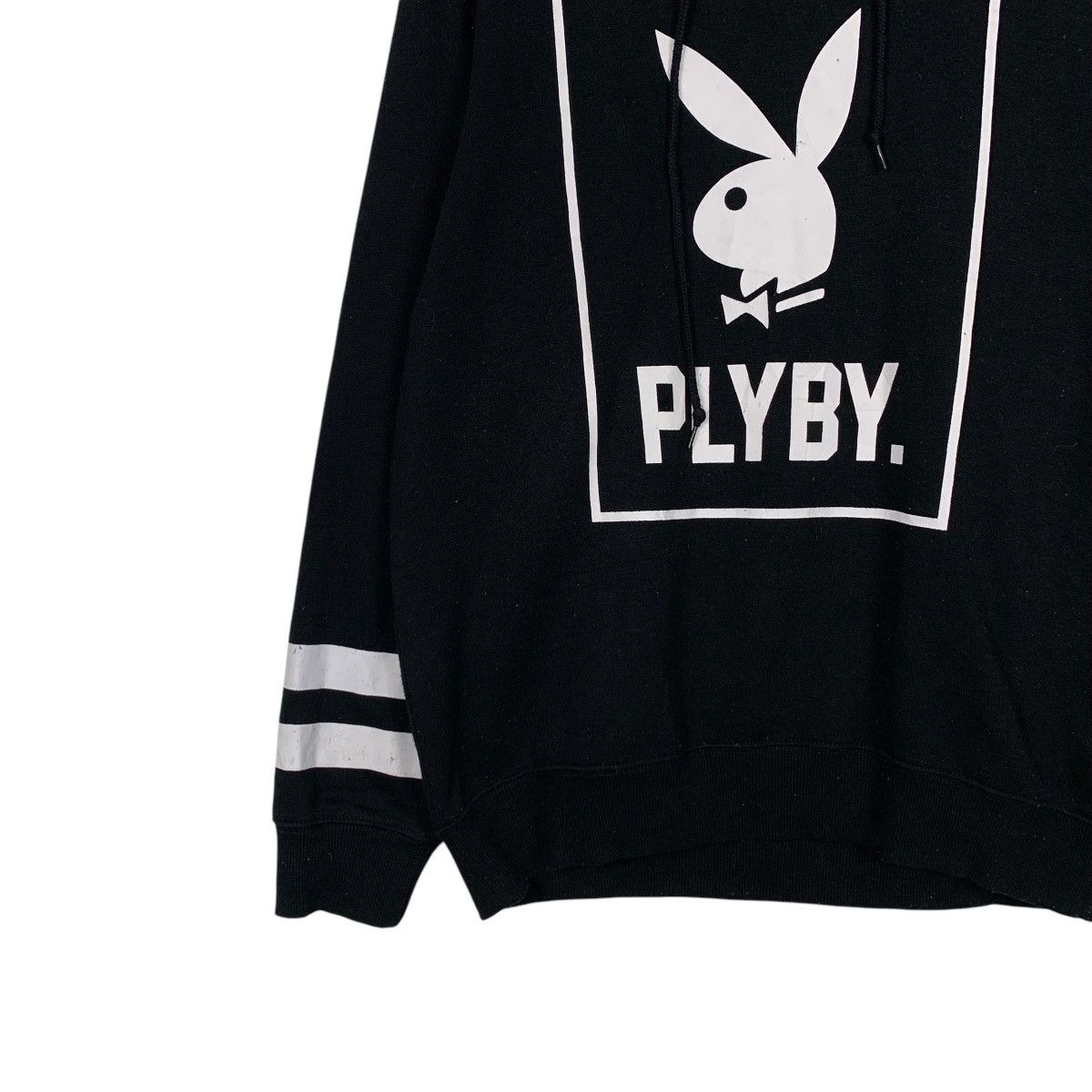 Playboy PLAYBOY Bunny Big Logo Pullover Hoodies Sweatshirt #2057-C89 Size US L / EU 52-54 / 3 - 3 Thumbnail
